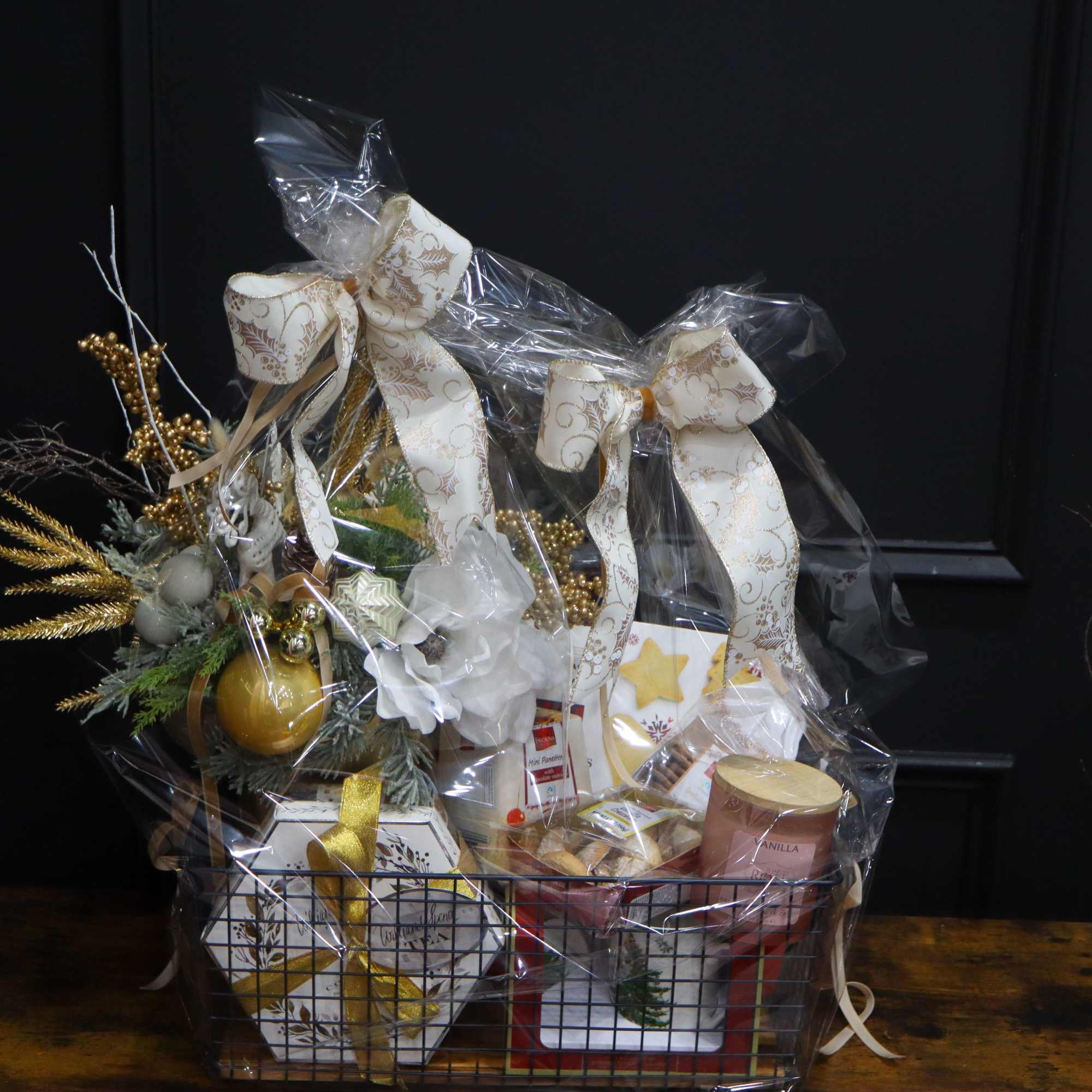 This perfect gift basket keeps the tea lover in your life warm