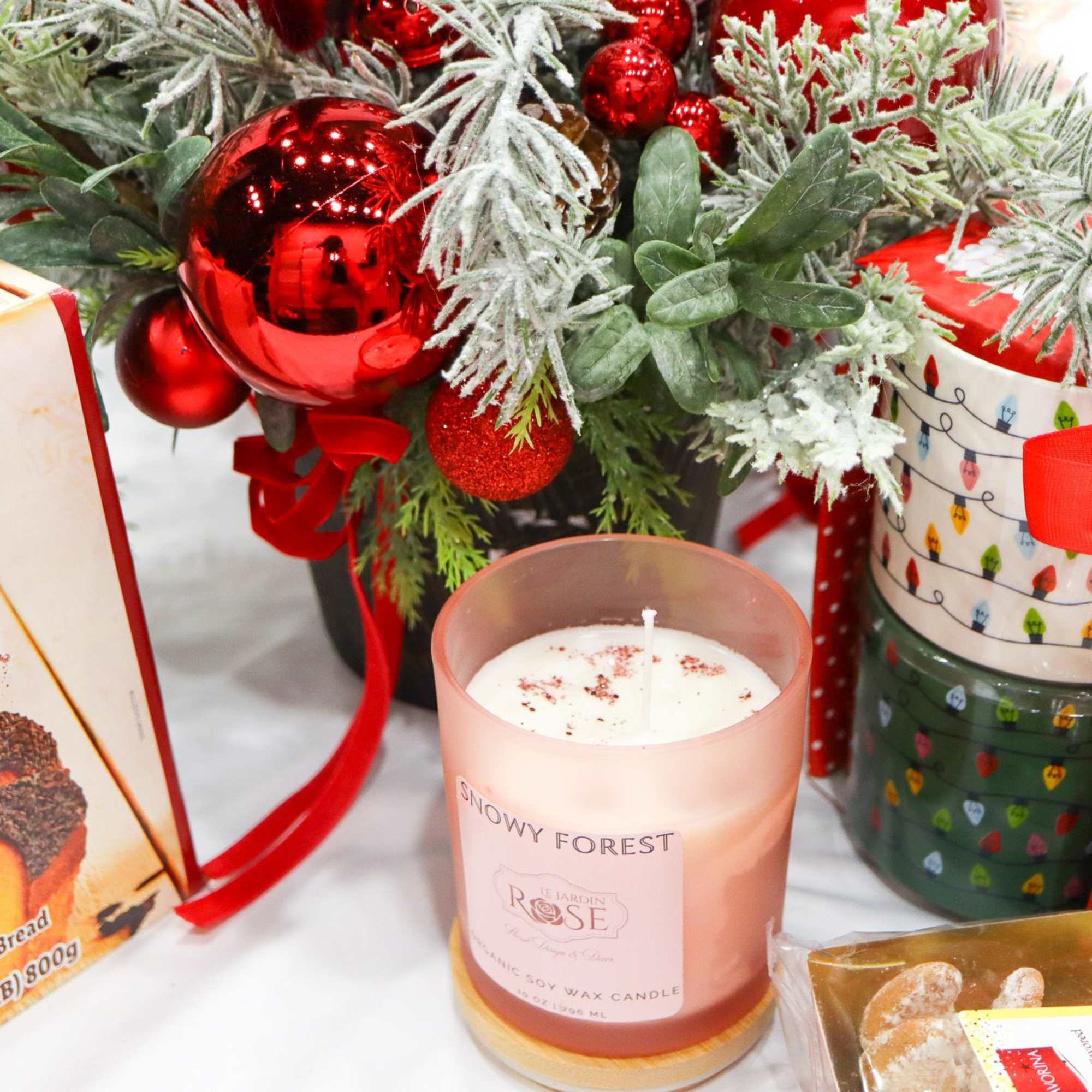 This perfect gift basket keeps the special person in your life warm