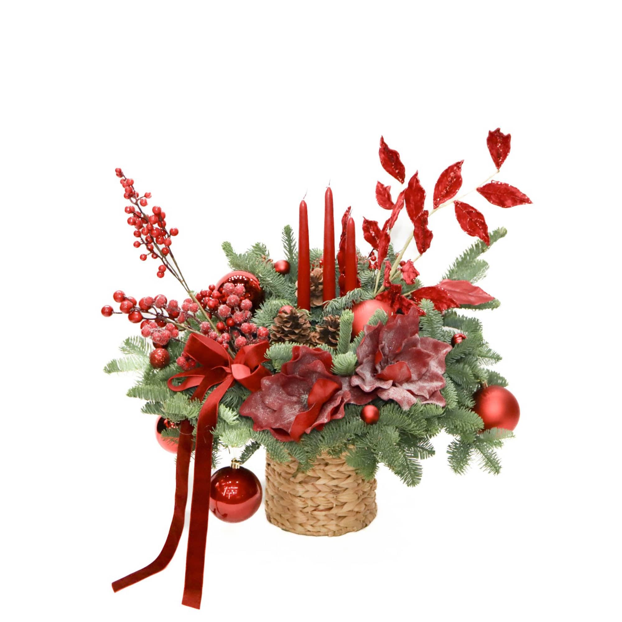 Bring warm seasonal charm to your home with Frosted Harmony, a handcrafted