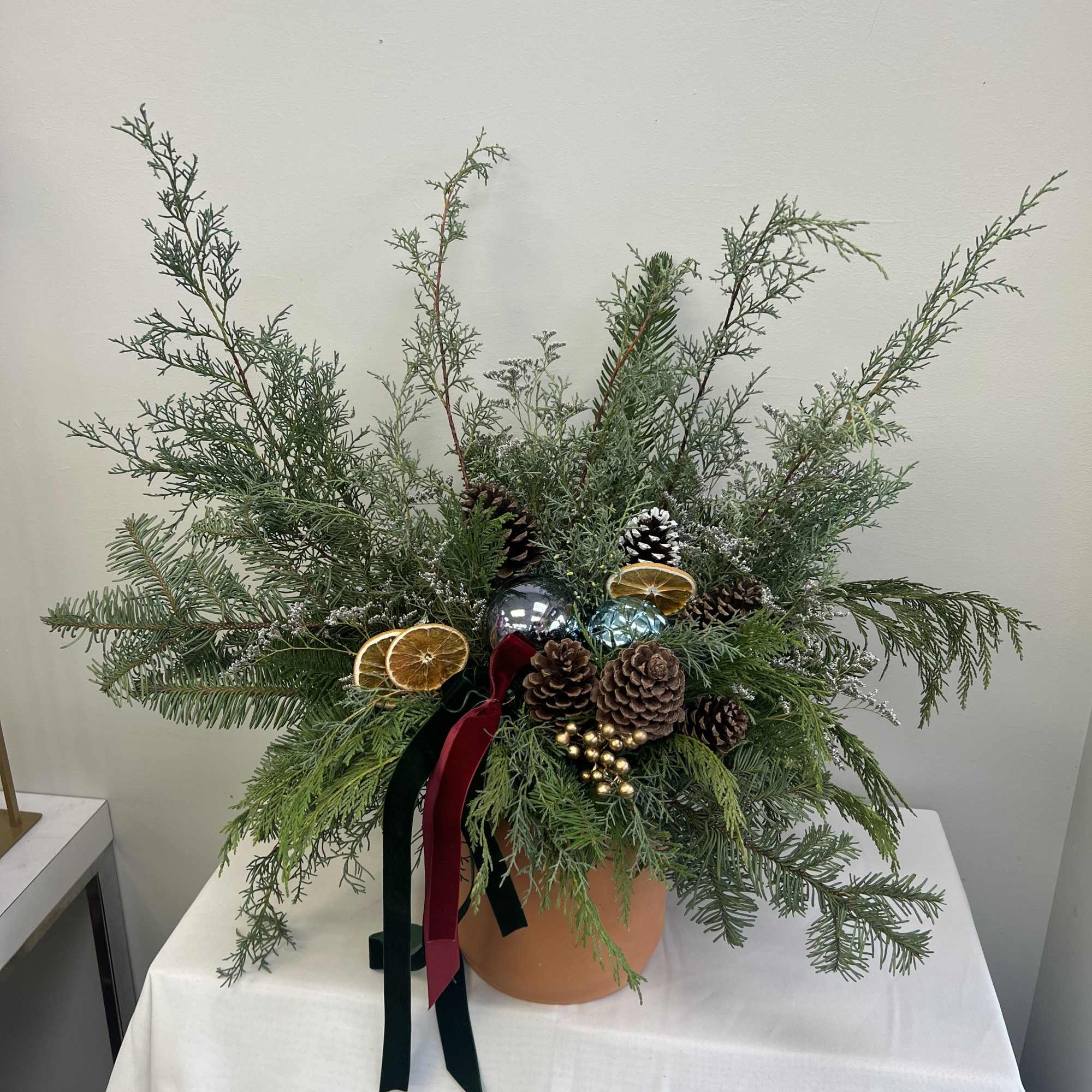 Bring the beauty of a winter forest indoors with this richly textured