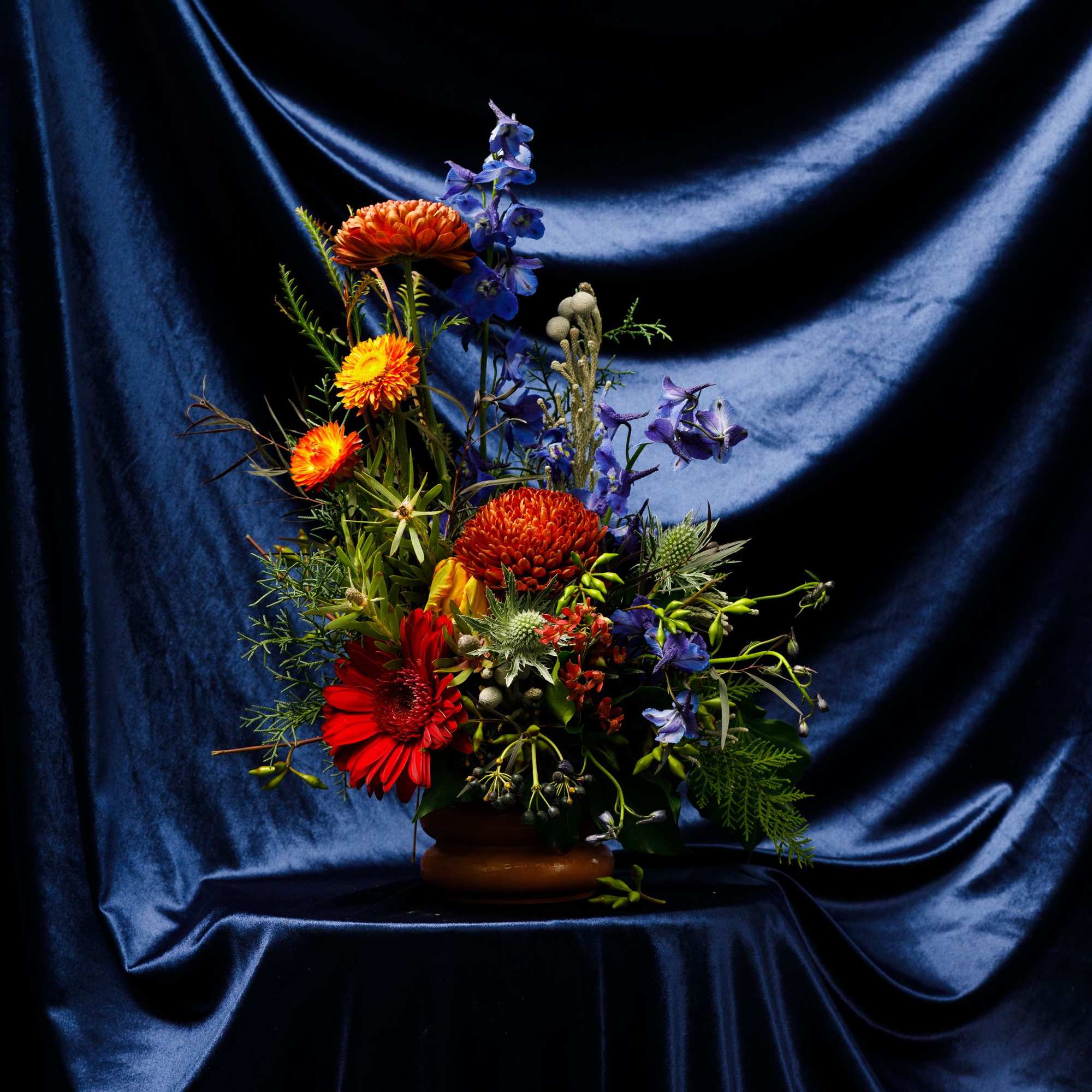 Give him something unexpected and offbeat with this carefully curated arrangement &ldquo;The