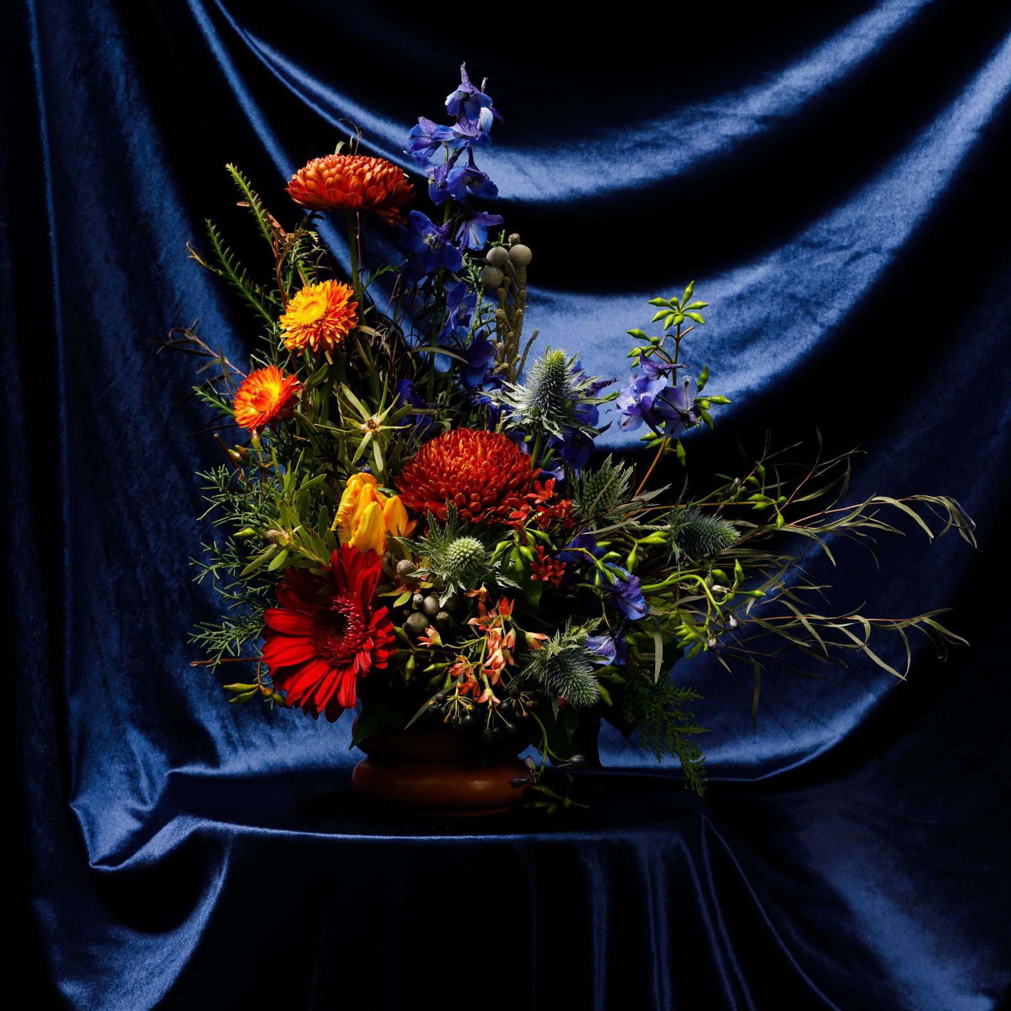 Give him something unexpected and offbeat with this carefully curated arrangement &ldquo;The