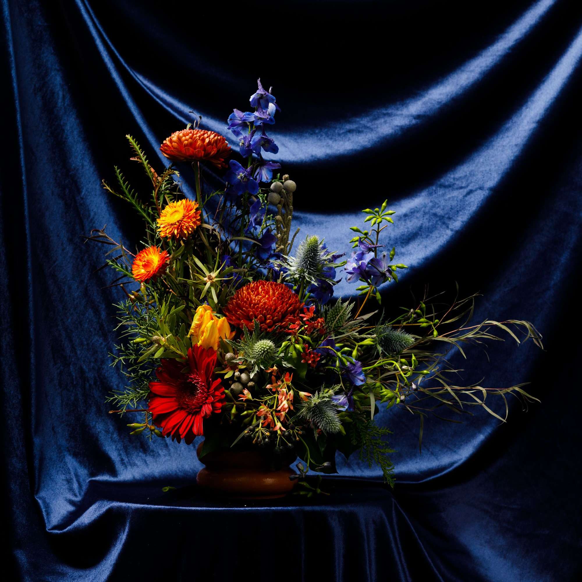 Give him something unexpected and offbeat with this carefully curated arrangement &ldquo;The