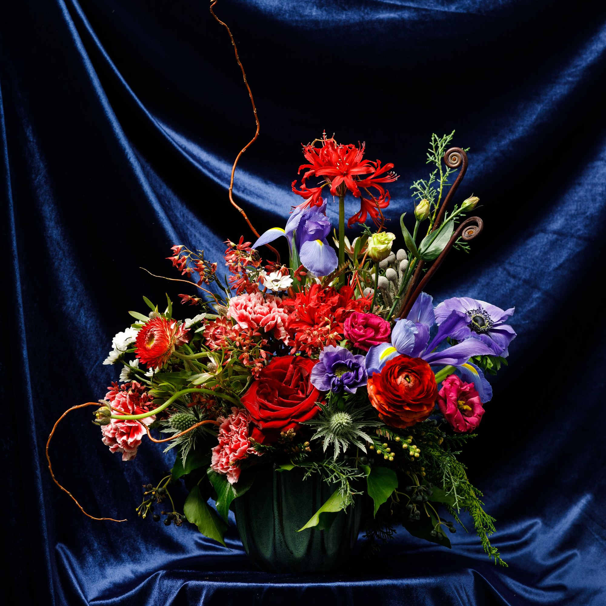 &ldquo;The Halsey&rdquo; is our medium, low &amp; lush, floral arrangement created in