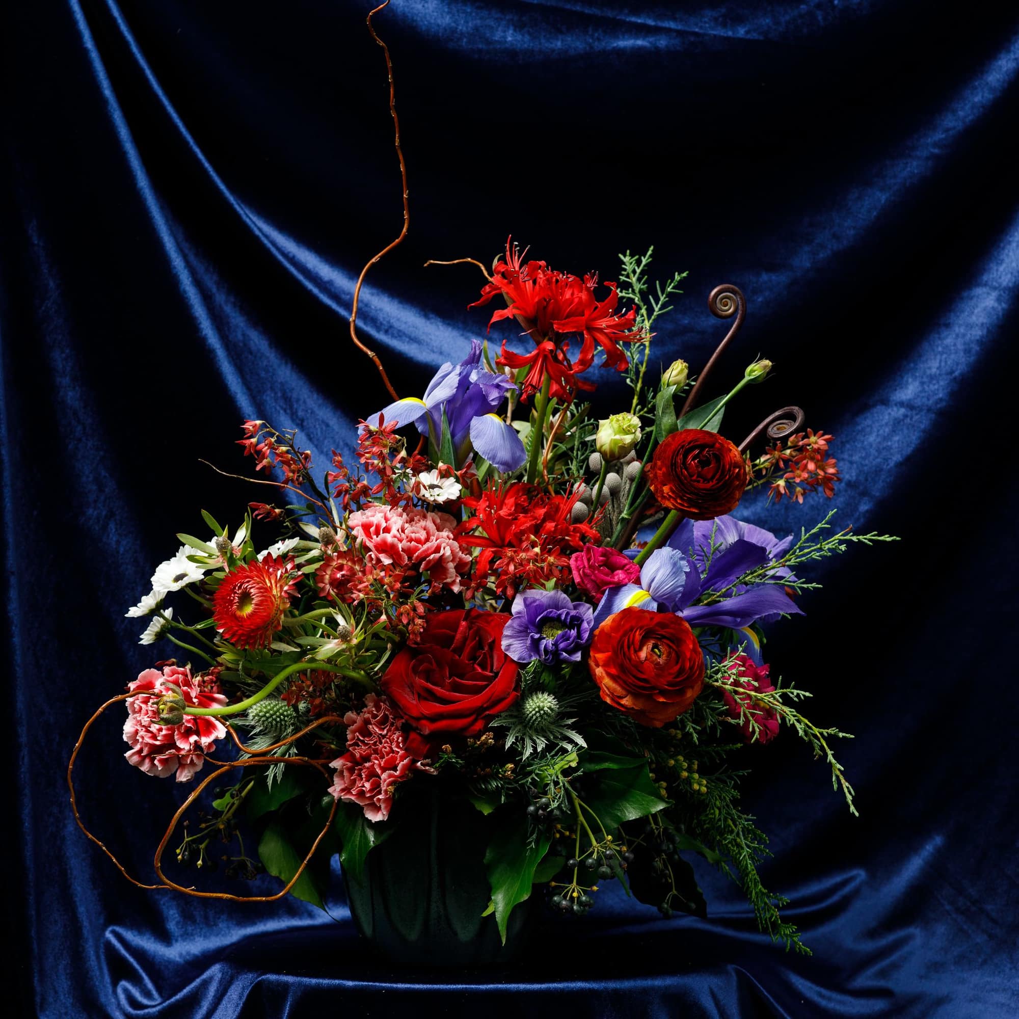 &ldquo;The Halsey&rdquo; is our medium, low &amp; lush, floral arrangement created in