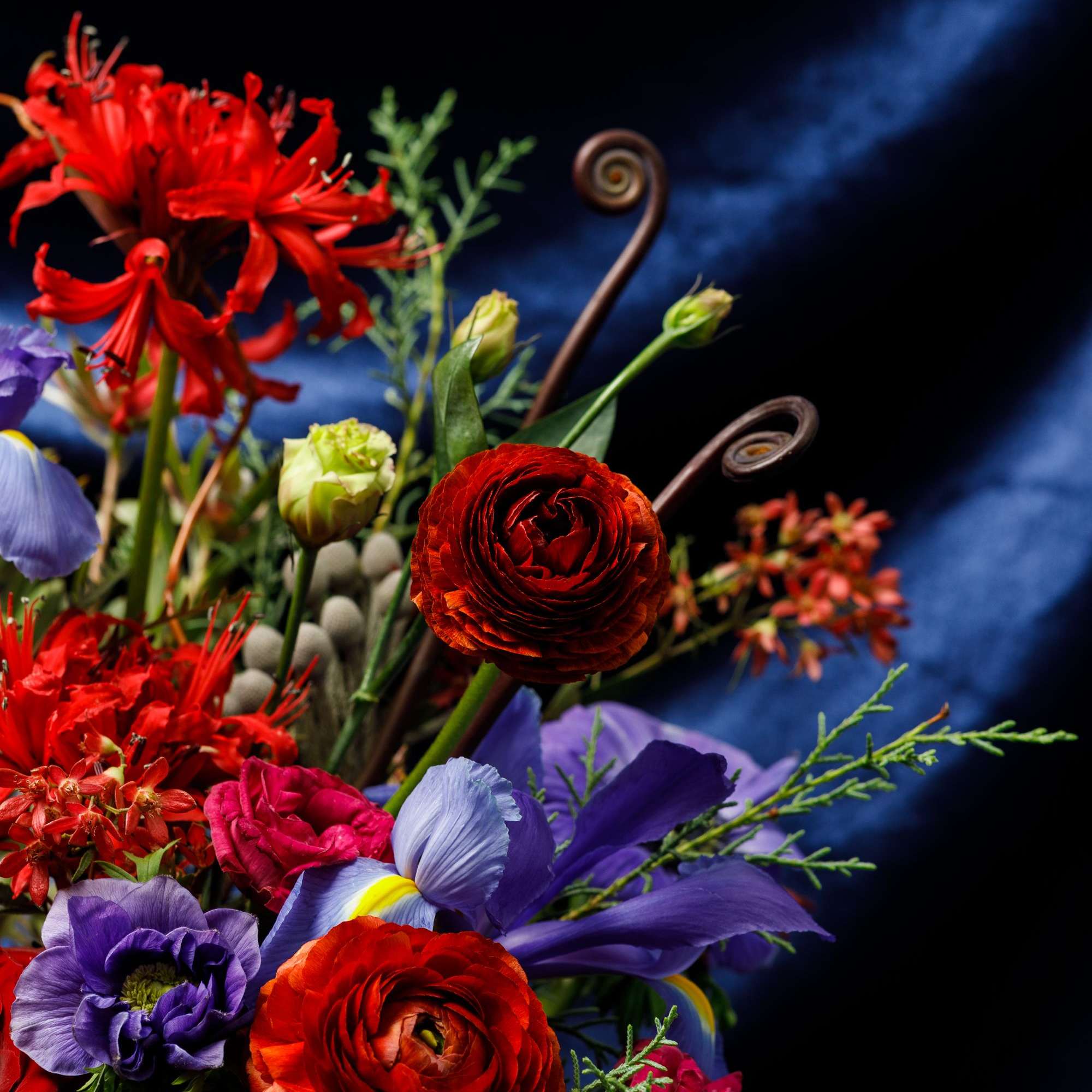 &ldquo;The Halsey&rdquo; is our medium, low &amp; lush, floral arrangement created in