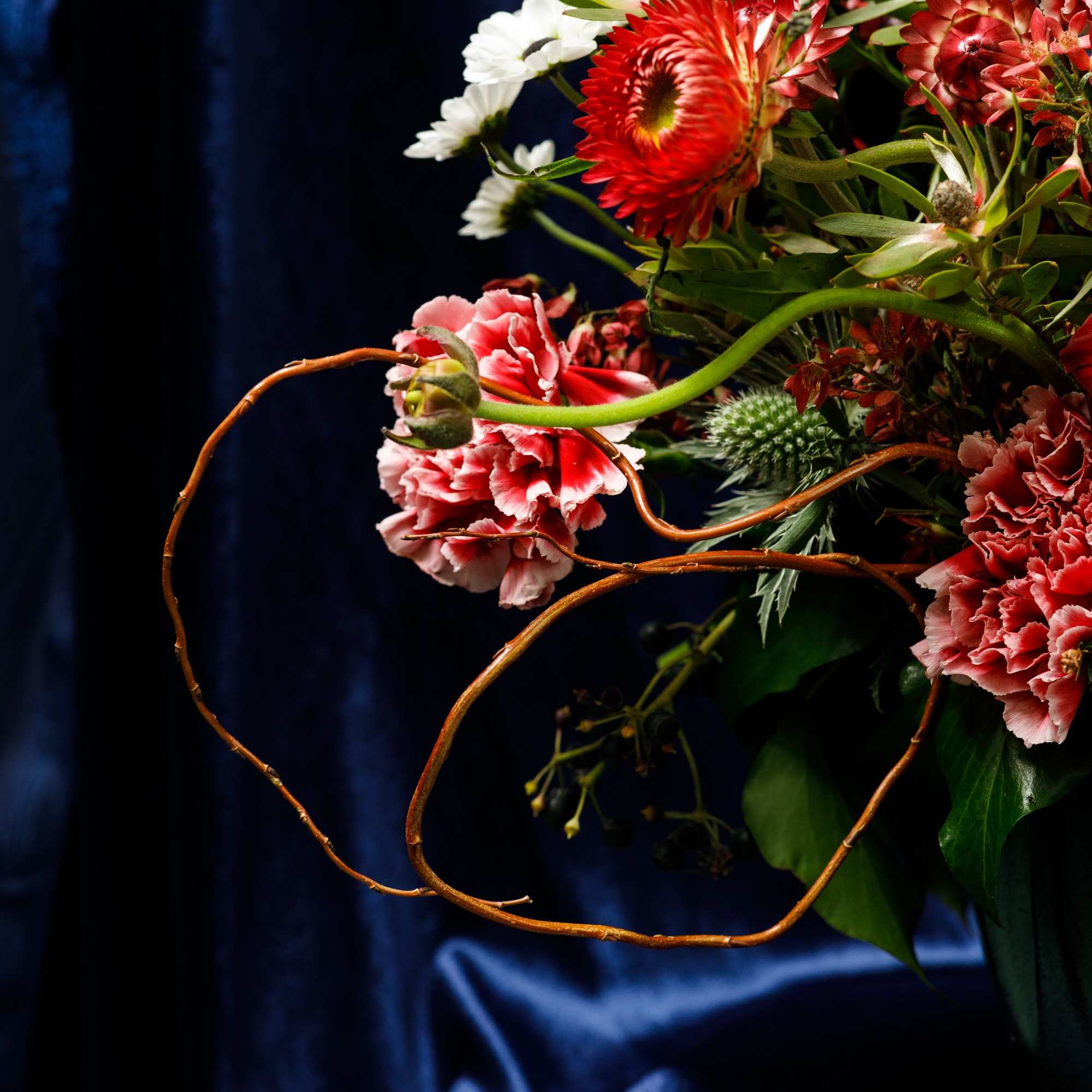 &ldquo;The Halsey&rdquo; is our medium, low &amp; lush, floral arrangement created in