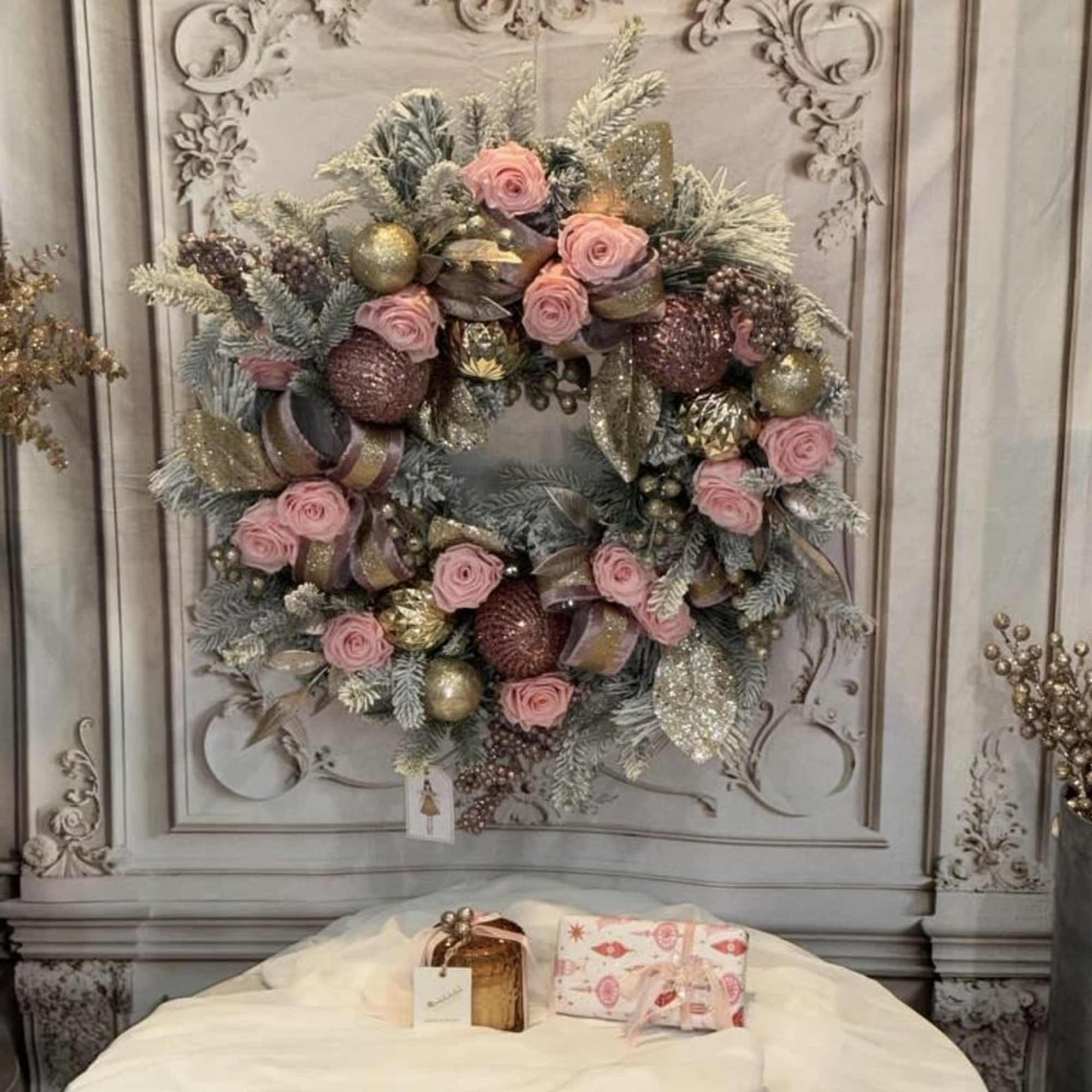 Introduce elegance and holiday magic into any home with our Blush Holiday