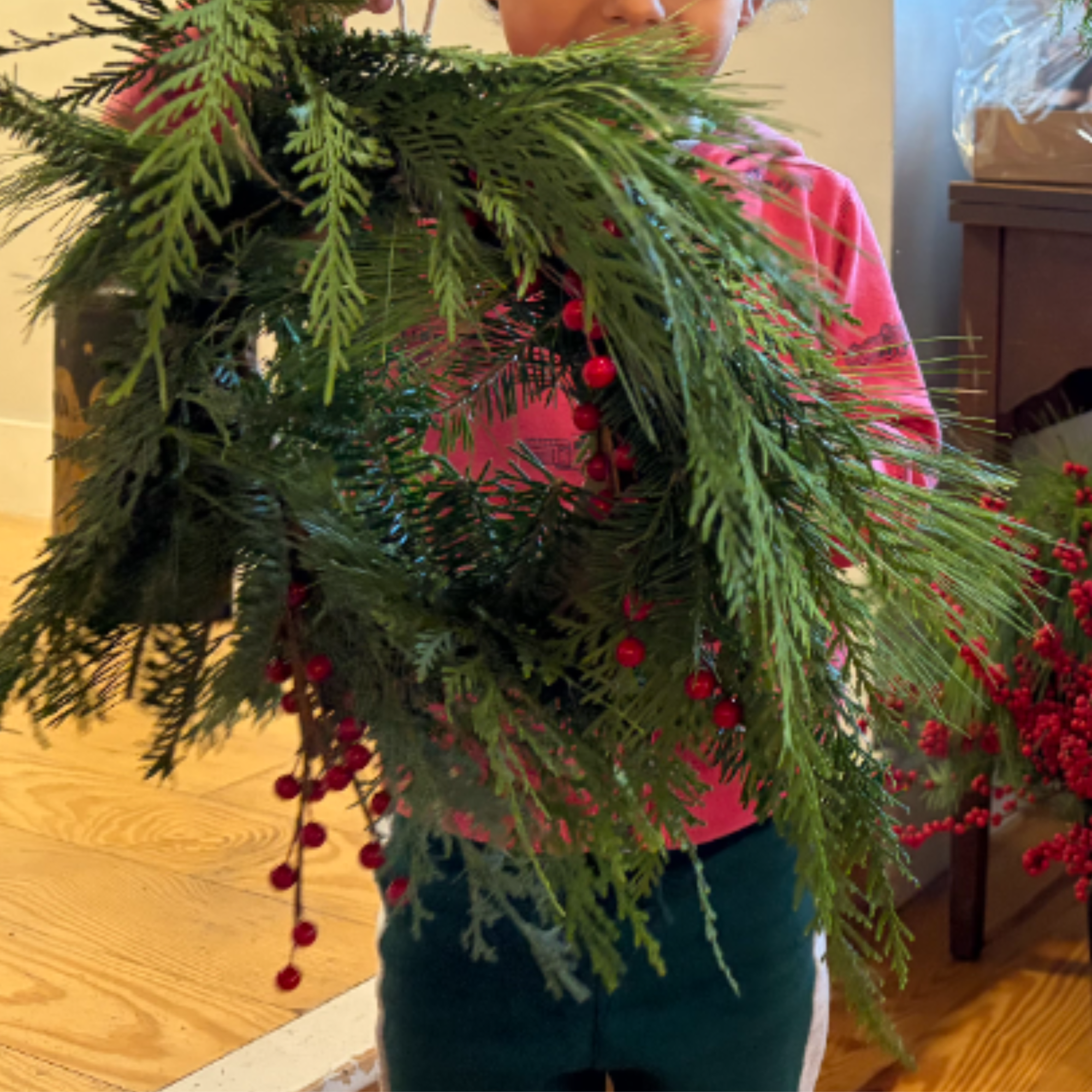 Kids love creating with nature arrangements!  Allow them to create something