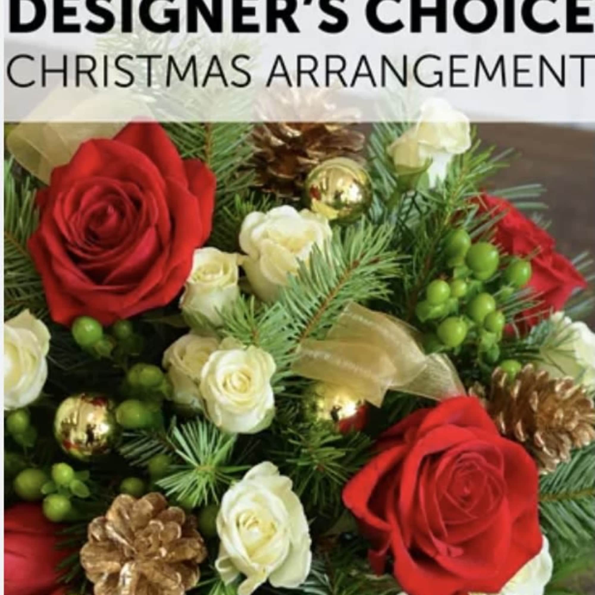 A unique mix of Christmas floral curated uniquely for you. 