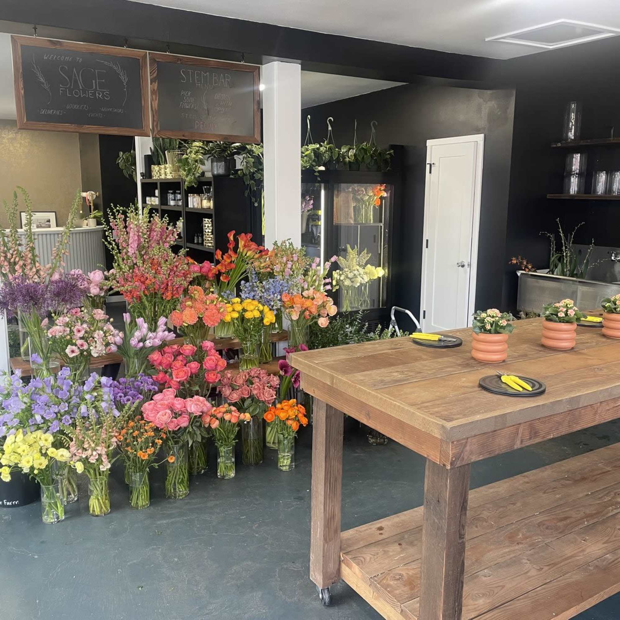 Create a beautiful coffee table-sized arrangement out of a curated selection of