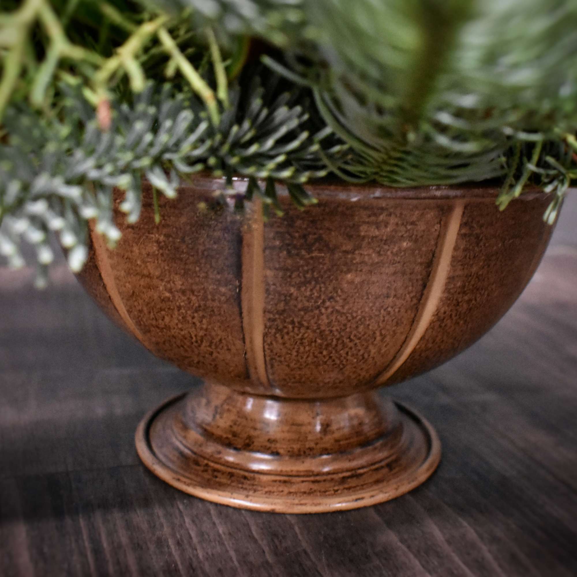 Nothing says classic Christmas like fresh evergreens, pinecones and berries! This charming