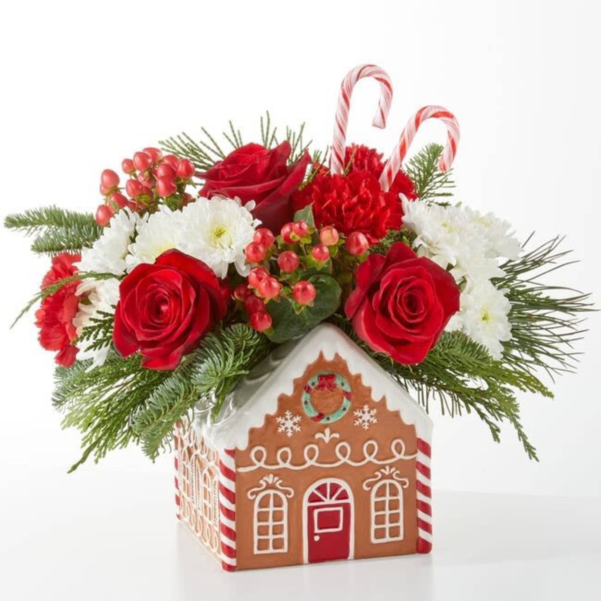 Share warmth and love with the Gingerbread Bakery Bouquet, a delectable blend
