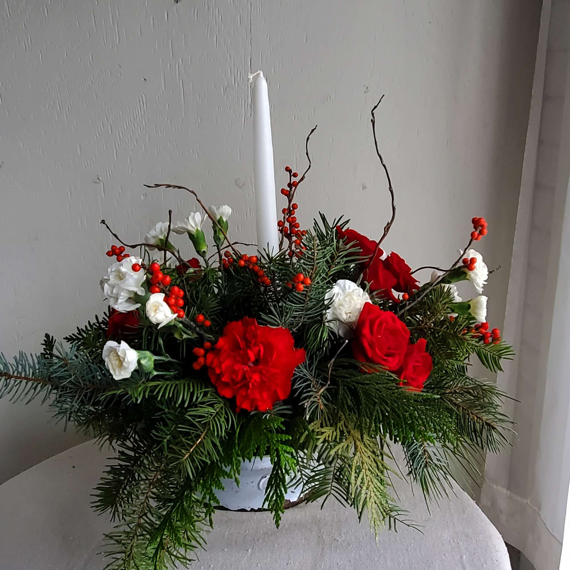 We are a custom design studio florist in a small town. Every