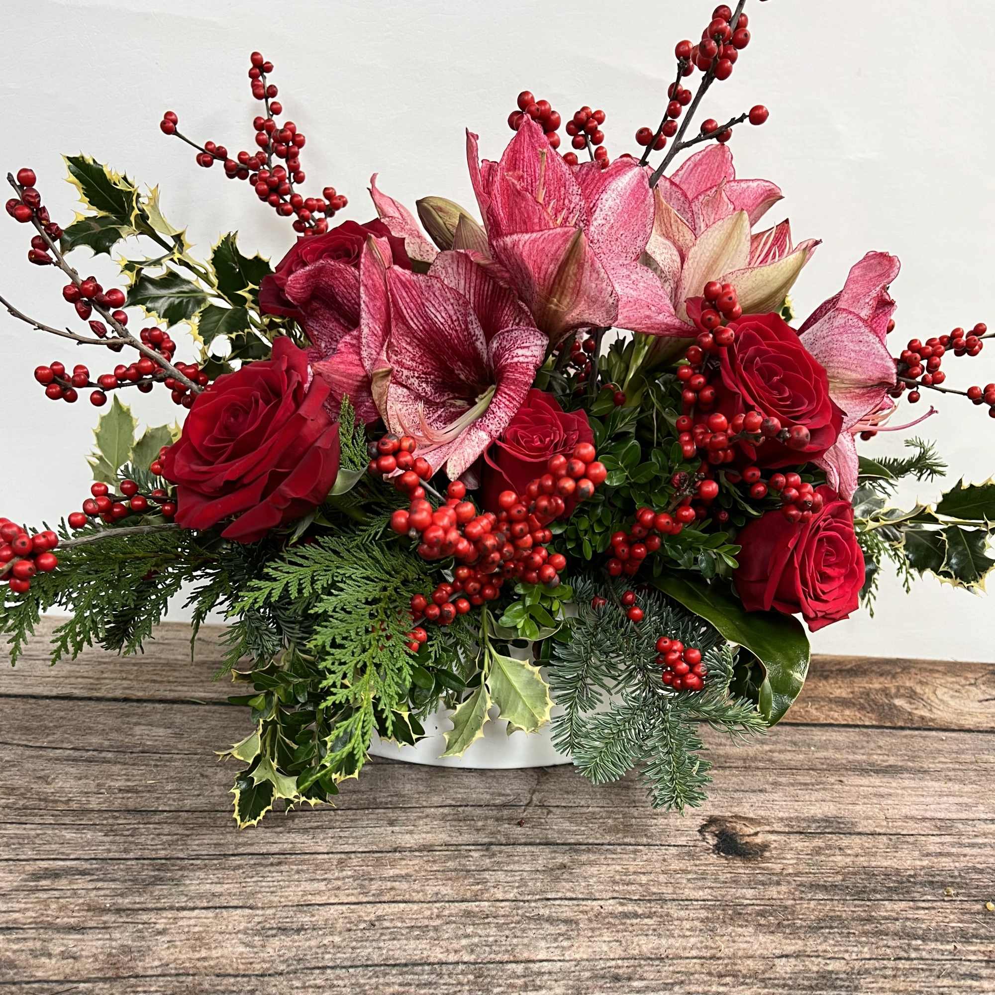 A modern white vessel to hold the season&#039;s most anticipated flower, the