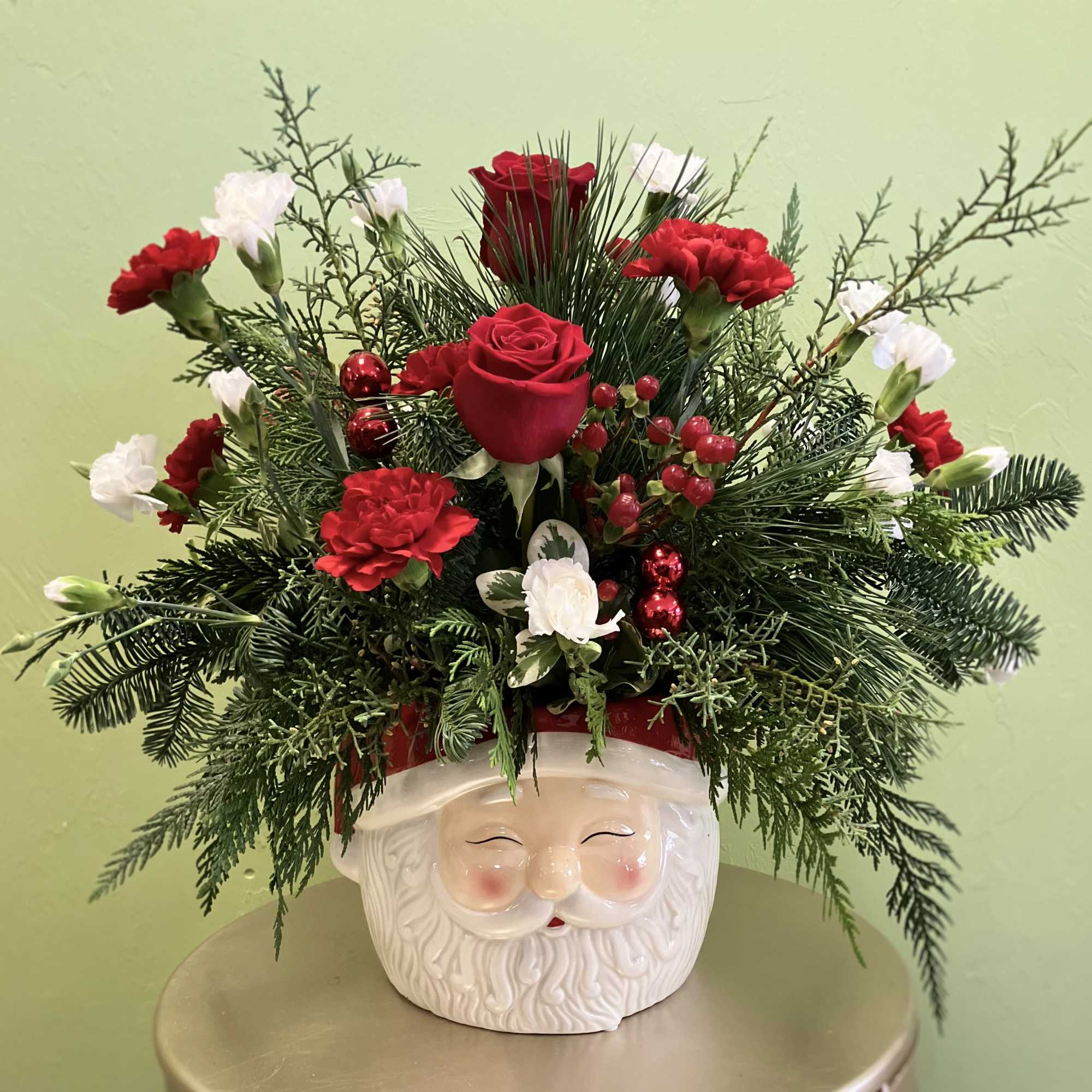 Bring the joy of the Christmas spirit with Ruth Messmer Florist's Jolly