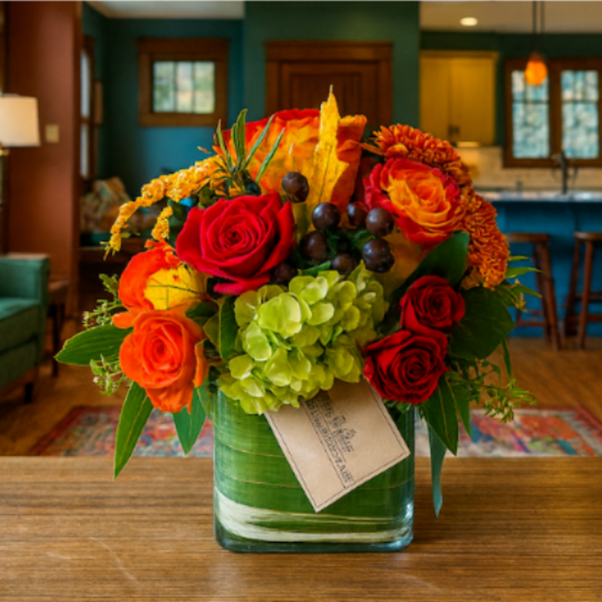 Autumn Breeze &ndash; A Rustic Fall Floral Arrangement

Bring the warmth of fall