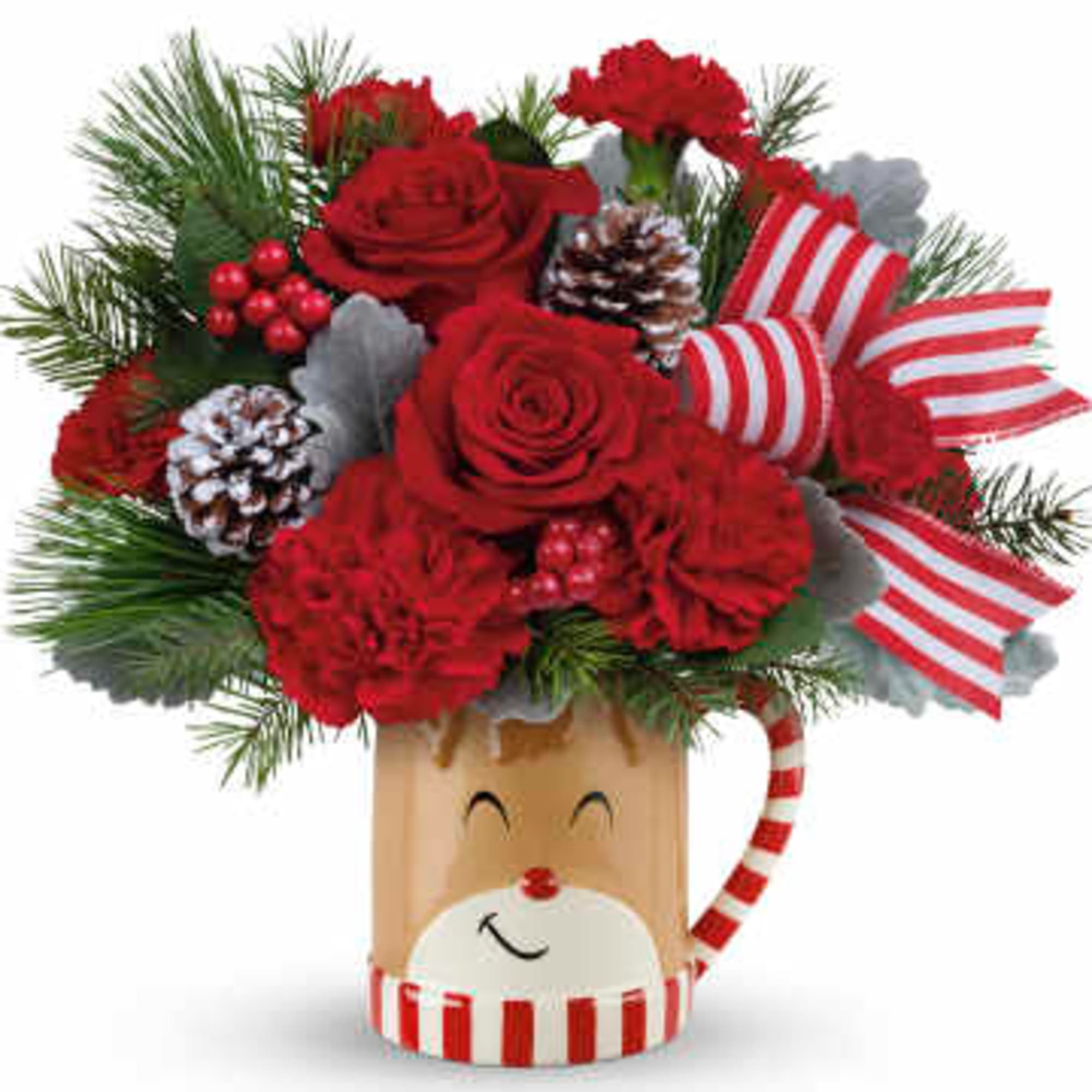 Send A Hug
Spread warmth and holiday cheer with Teleflora&rsquo;s Send A Hug&reg;