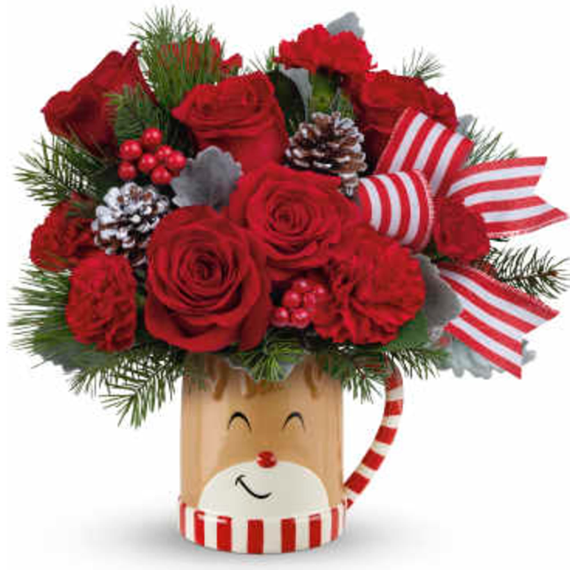 Send A Hug
Spread warmth and holiday cheer with Teleflora&rsquo;s Send A Hug&reg;