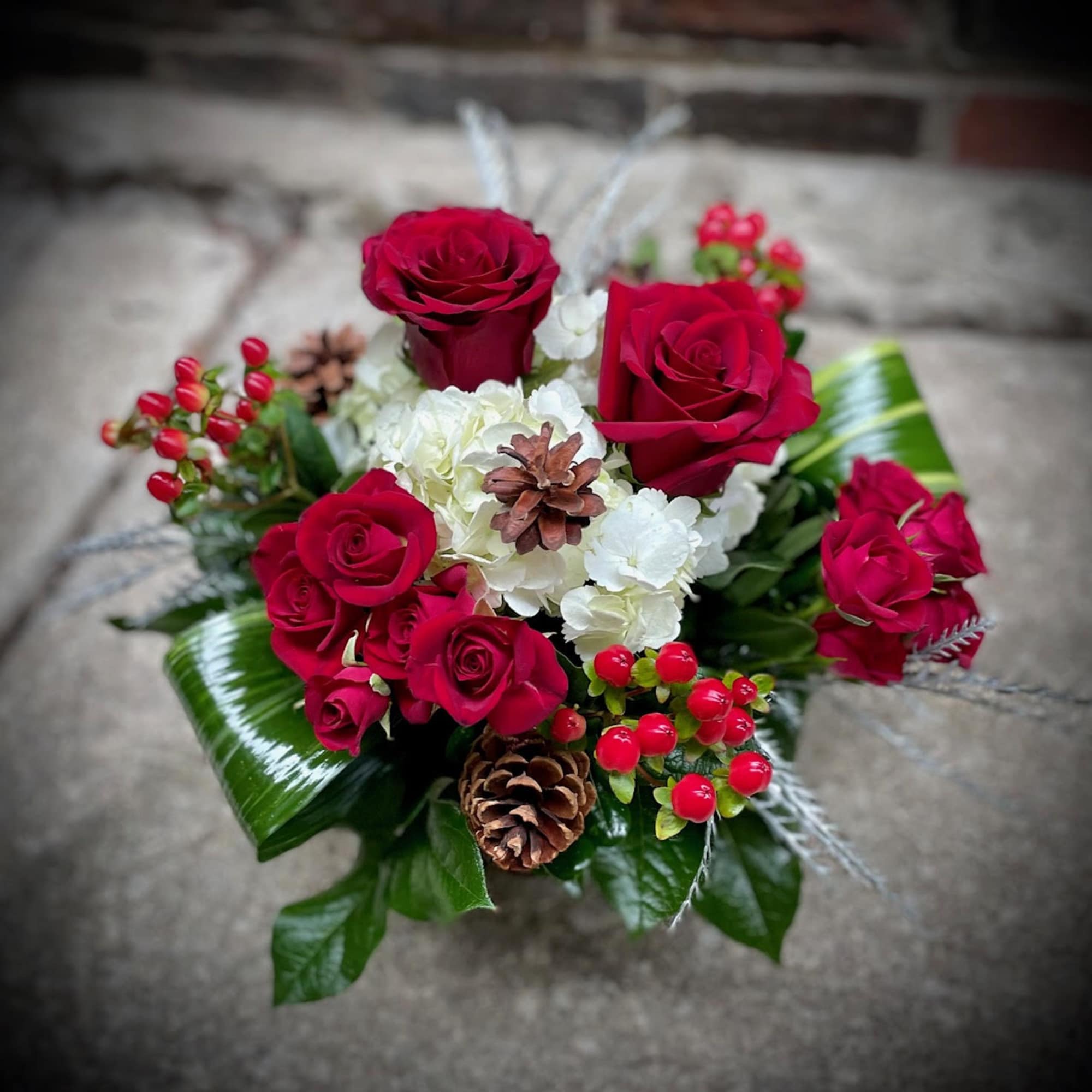 Elegant and simple, this beautiful fresh bouquet is sure to add joy