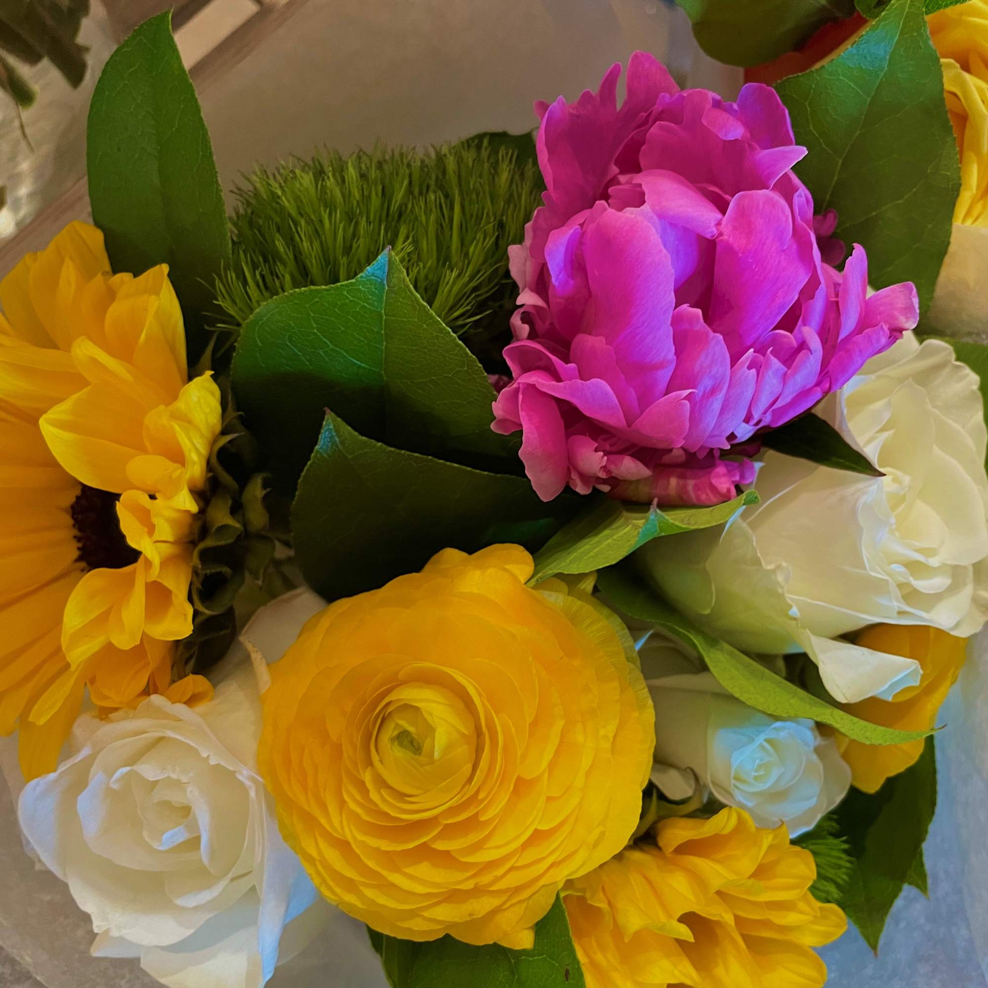 Send one of our upgraded Daily Bunch bouquets. 
The Daily Bunches are