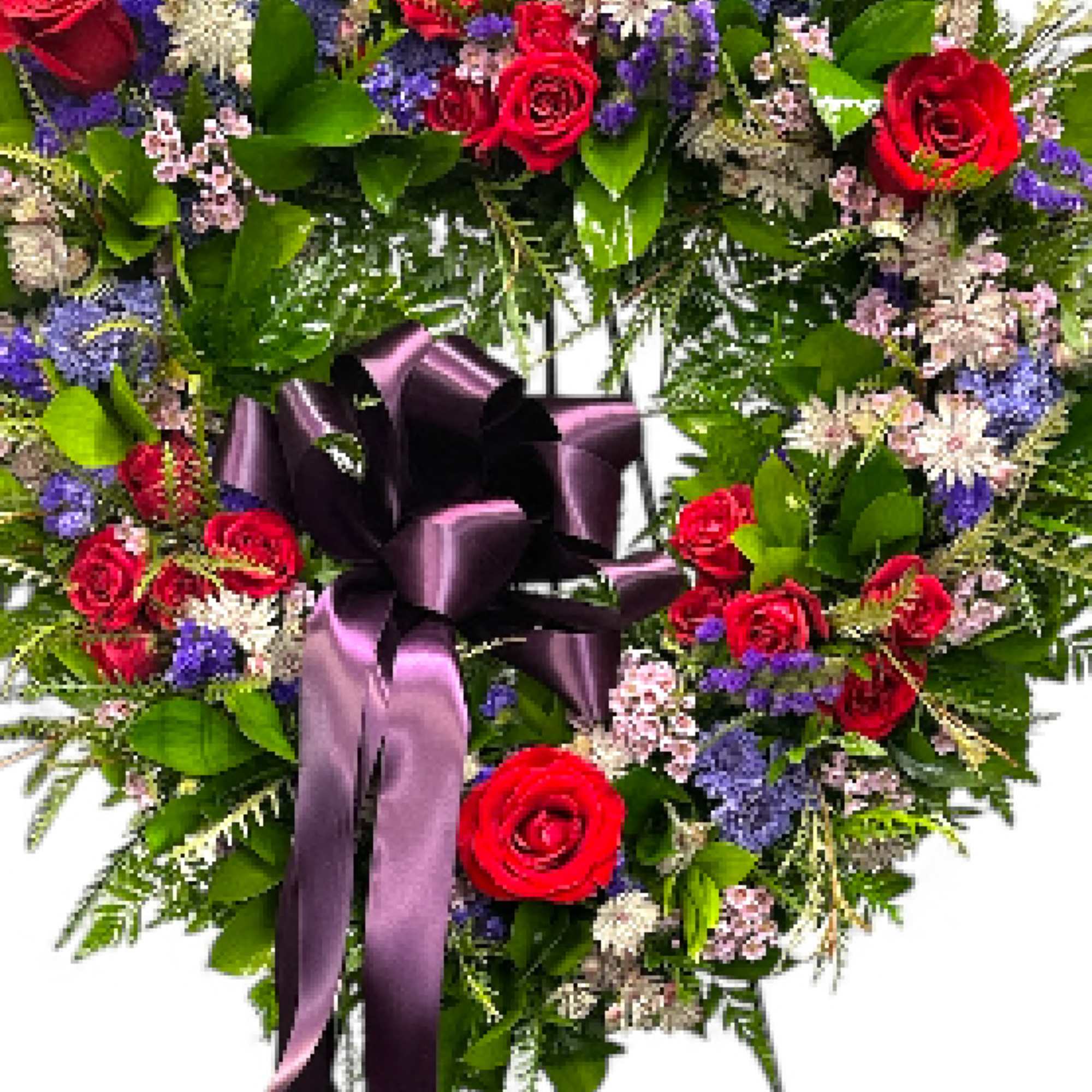 The 18-inch heart-shaped sympathy easel is a beautiful tribute, designed with a