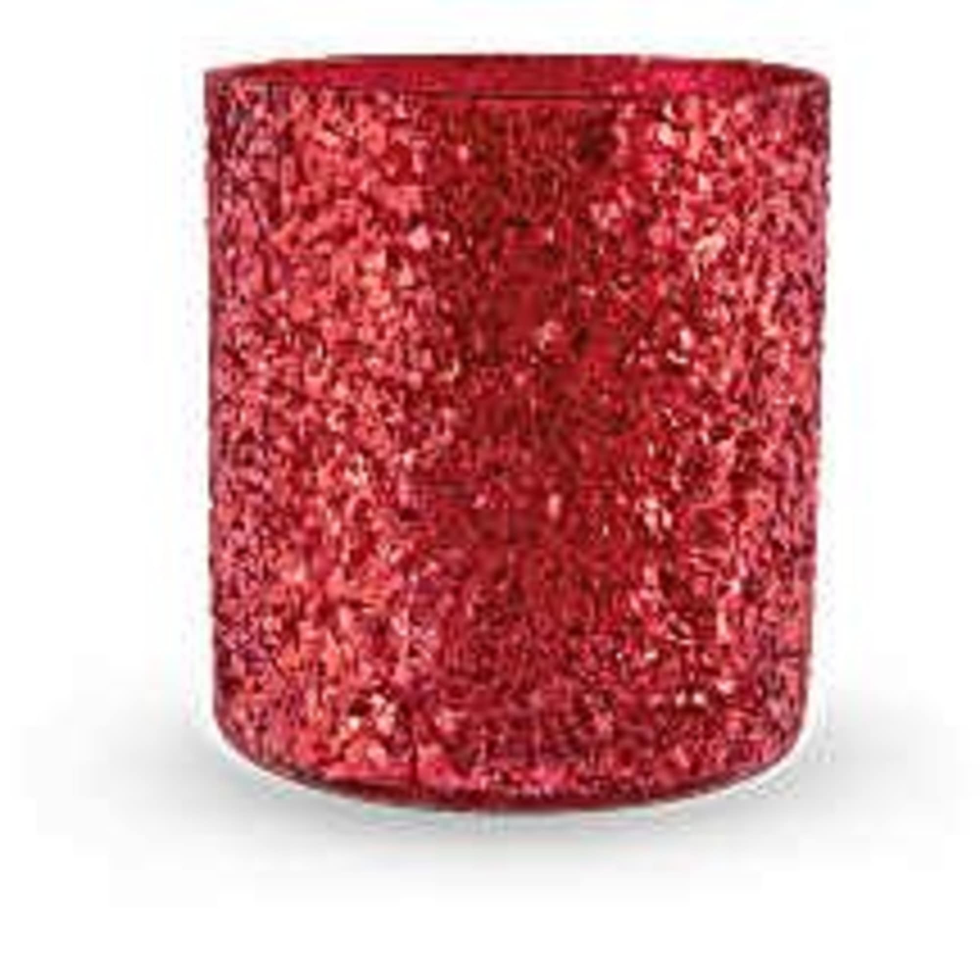 Christmas Magic Bouquet features red ornaments, a holiday bow, with white roses