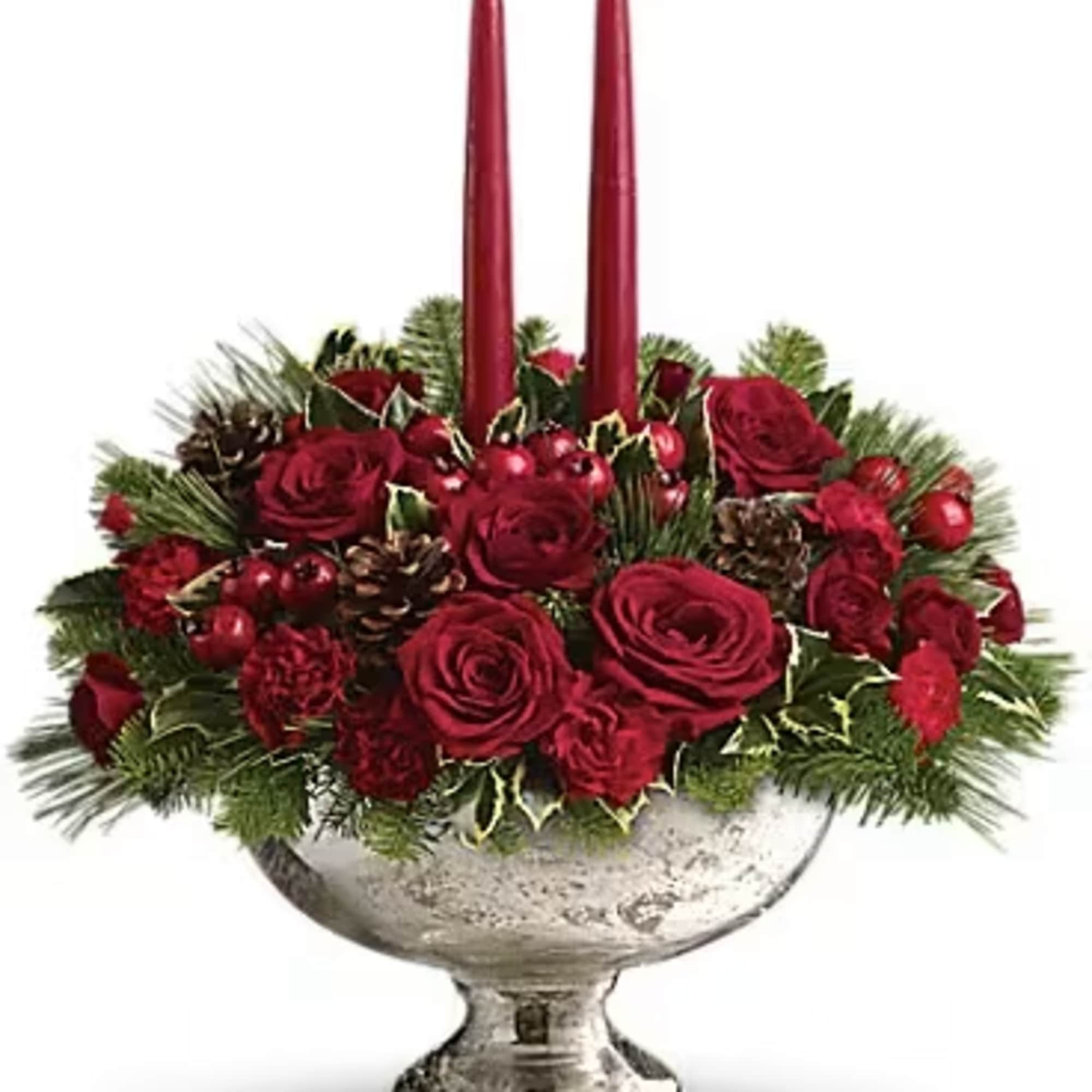 Invited to a holiday gathering? Help set the mood and the table