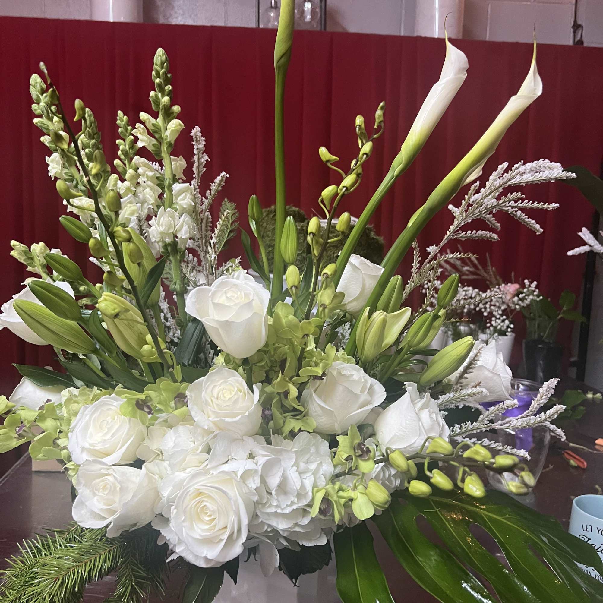 The most beautiful arrangement for this holiday season