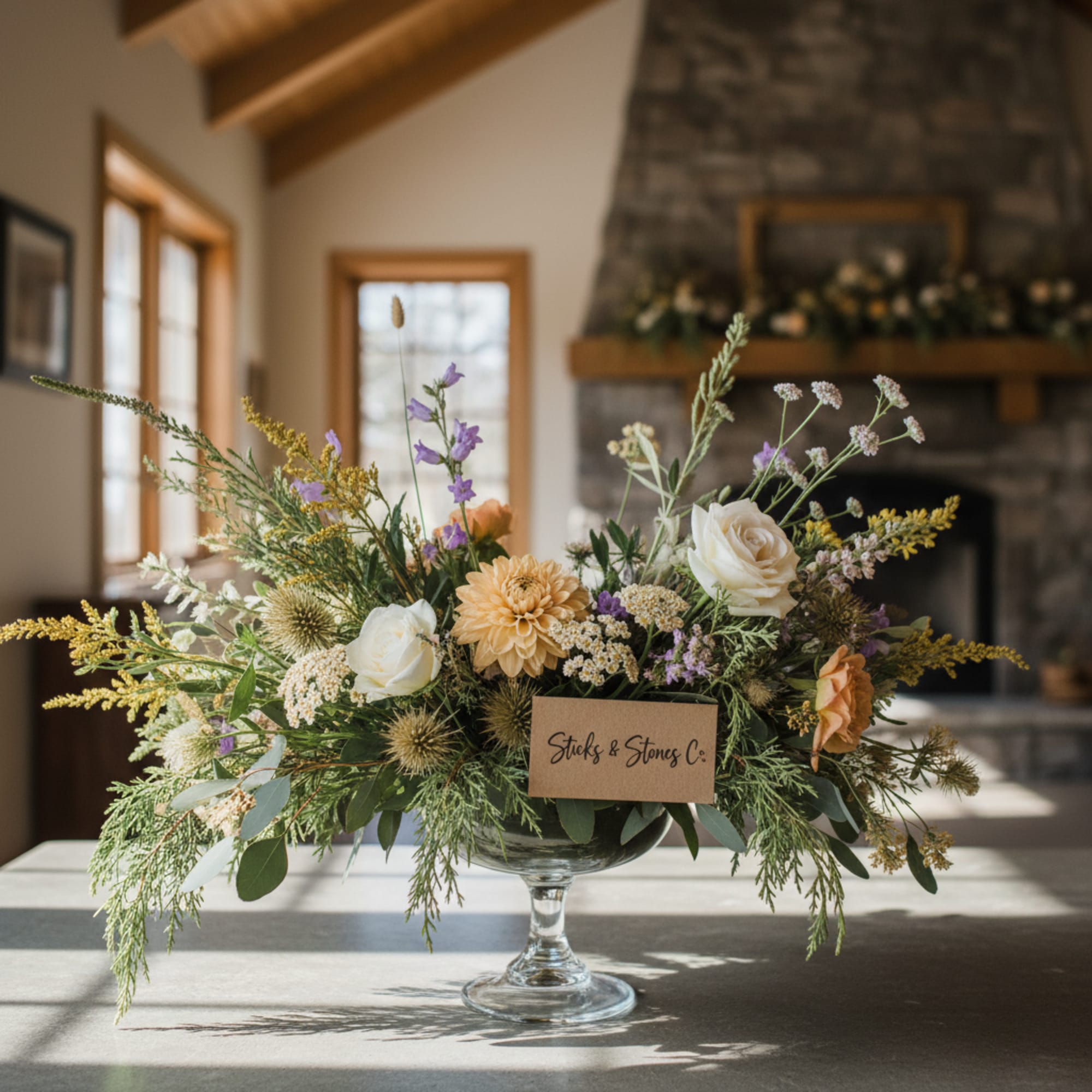 Make your Thanksgiving table unforgettable. Our artful centerpieces bring warmth, mountain charm