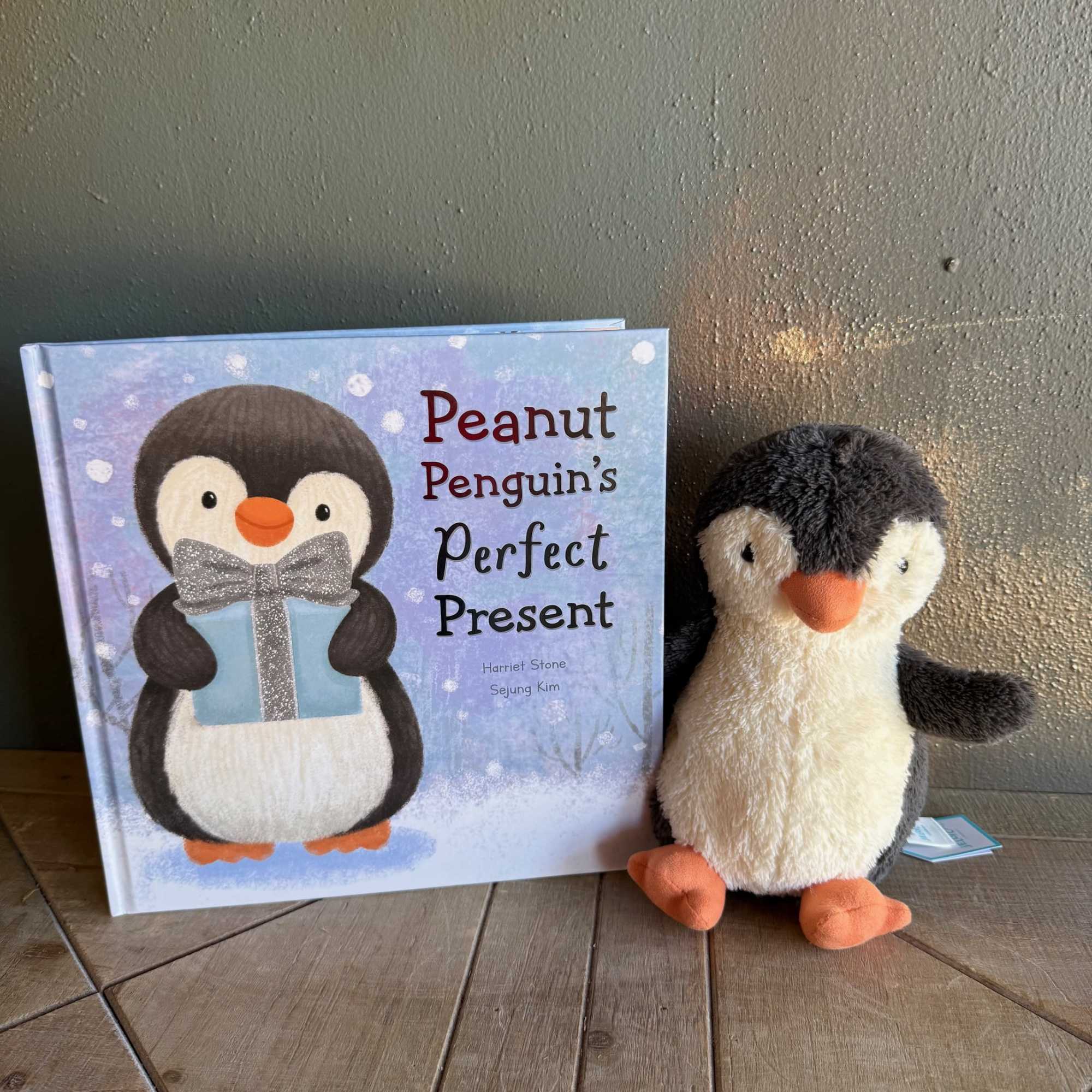 This sweet gift set includes a Peanut Penquin Jellycat and Peanut Penguin's