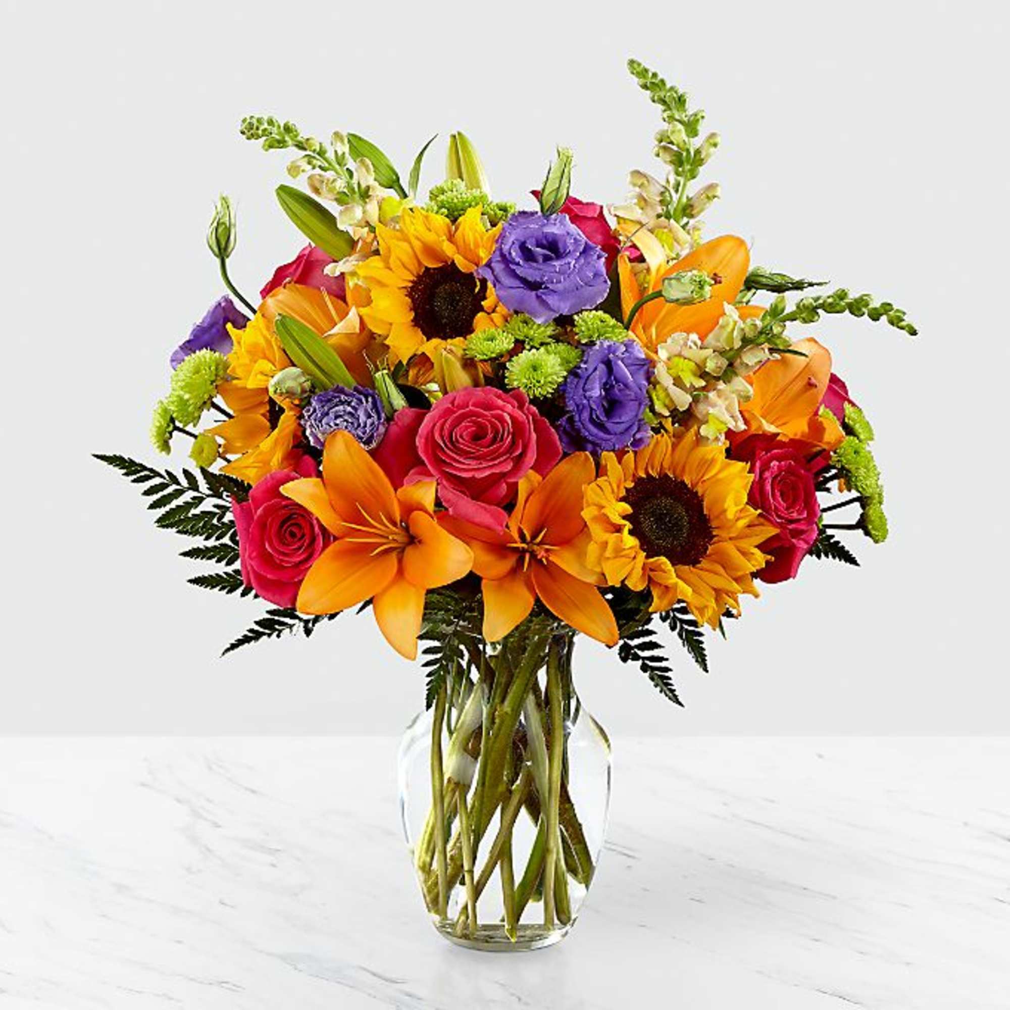 Be Bold &amp; Bright
This bold and bright bouquet is ready to help