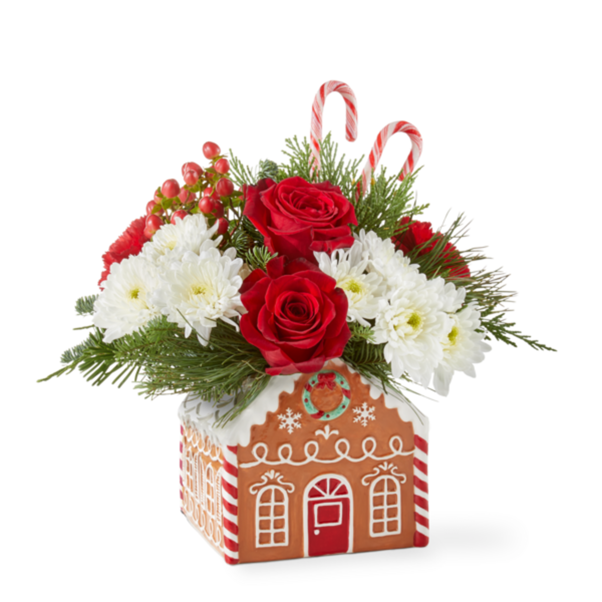 Share warmth and love with the Gingerbread Bakery Bouquet, a delectable blend