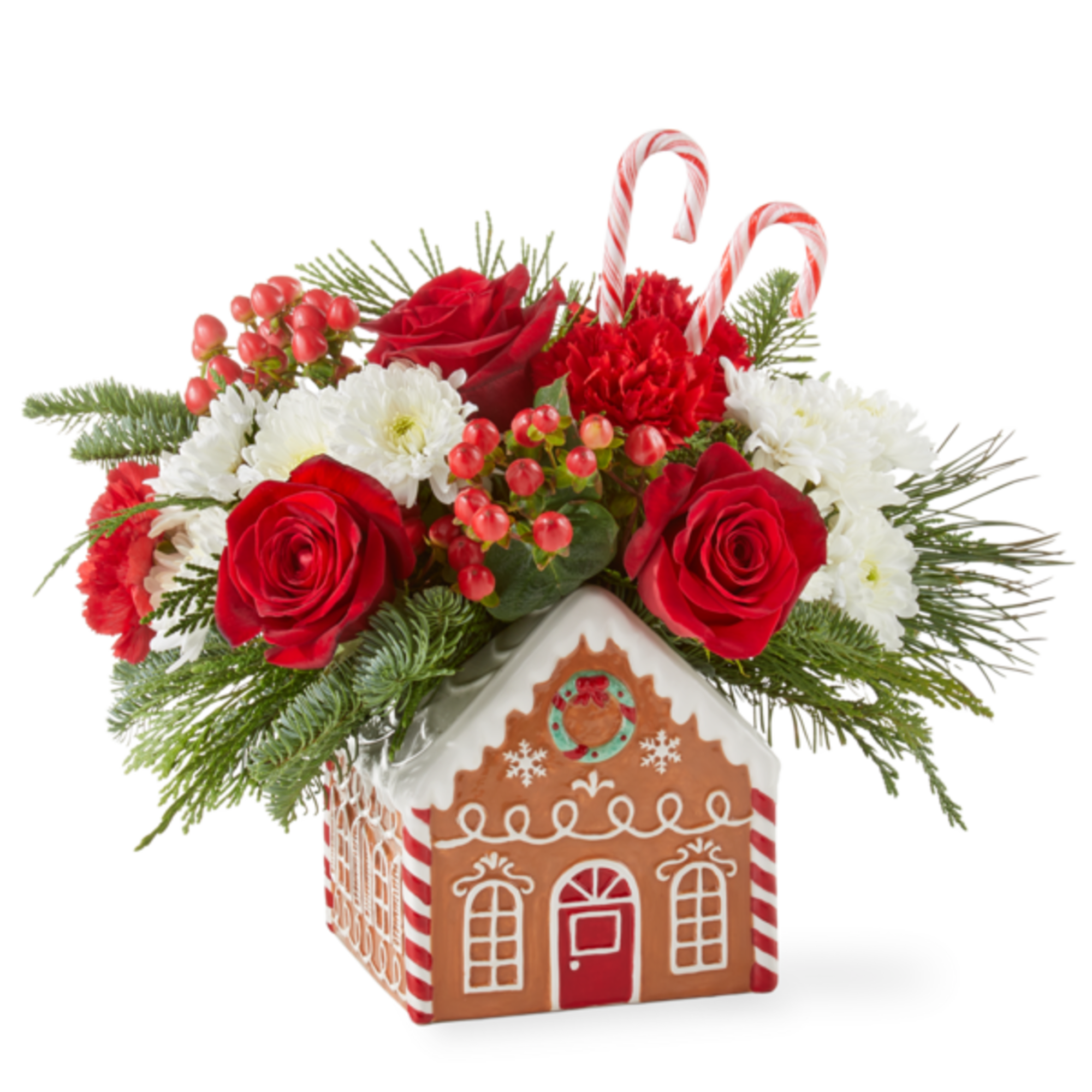 Share warmth and love with the Gingerbread Bakery Bouquet, a delectable blend