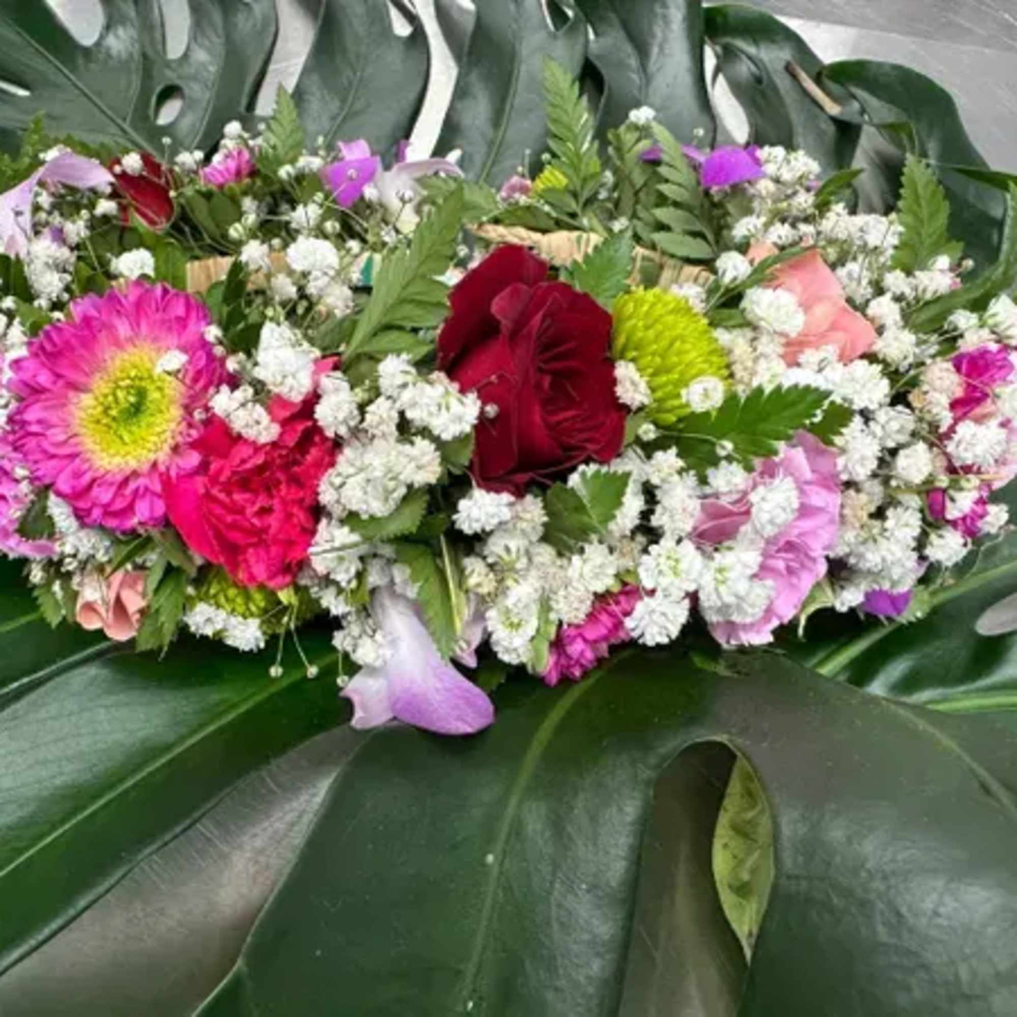 The Haku Lei also known as Lei Po'o or Flower Crown is