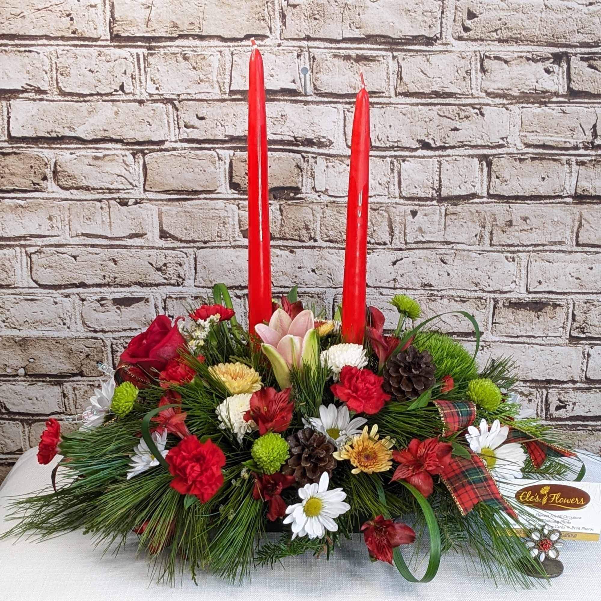 True to its name, Merry &amp; Bright is a joyful holiday centerpiece