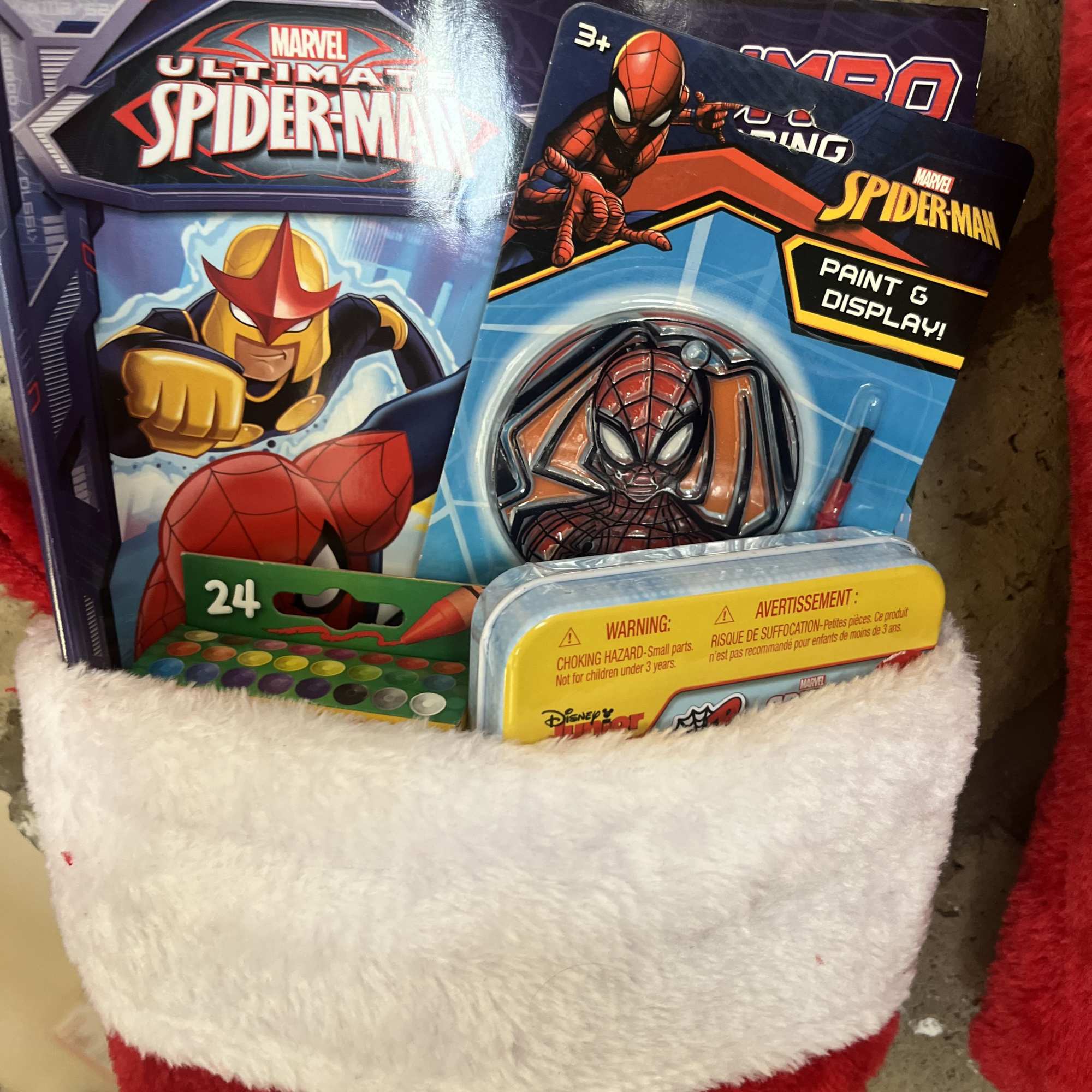 spider man toys in stalking 