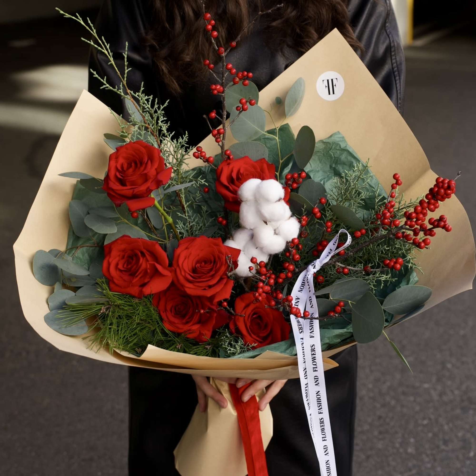 A charming florist&rsquo;s choice bouquet designed with the freshest seasonal flowers and