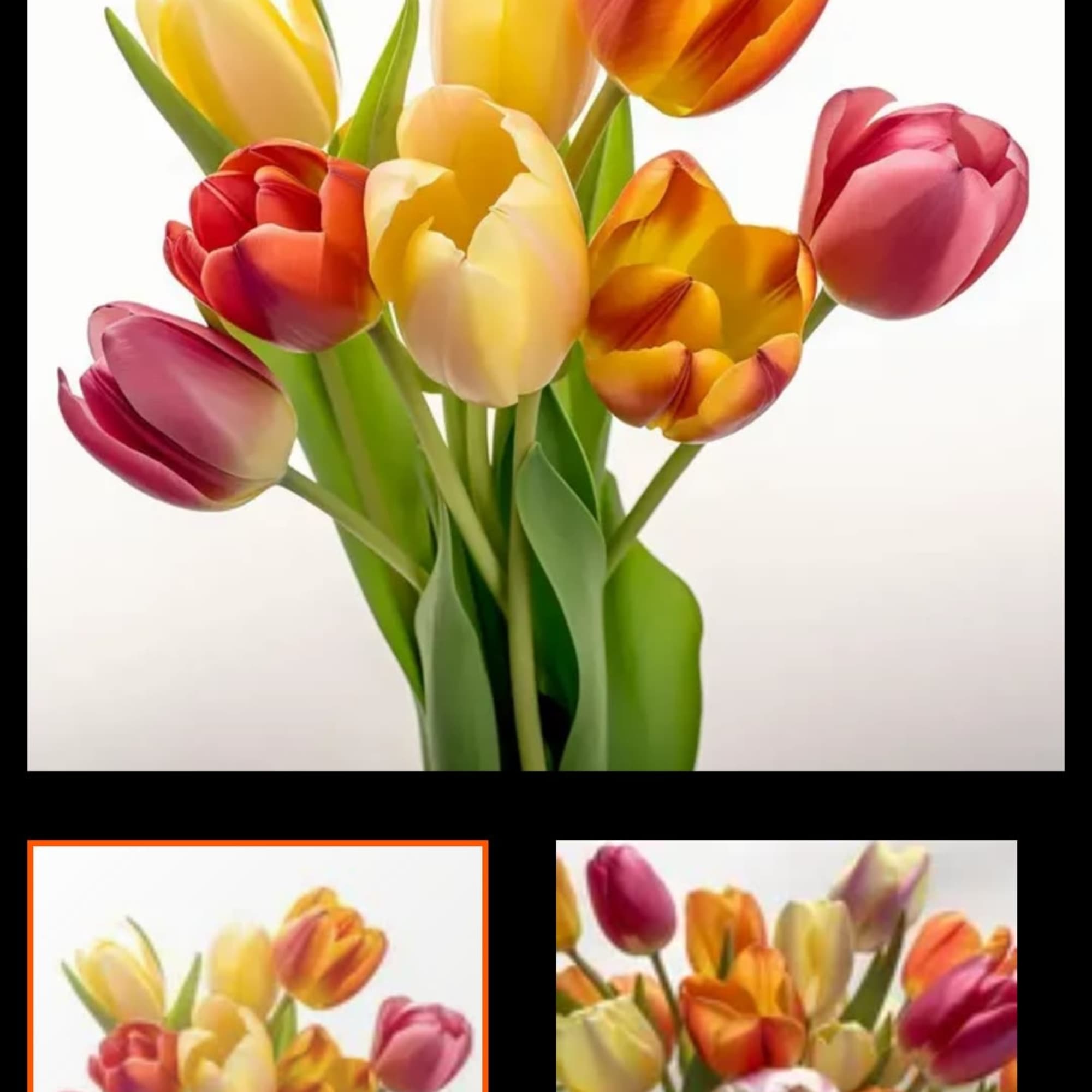 10 mixed color tulips in a vase-$39.95
20-$59.95
30-$79.95

#tulip 
#samedaydelivery 
#springflower 
#spring 
#getwell 
#feelbettersoon