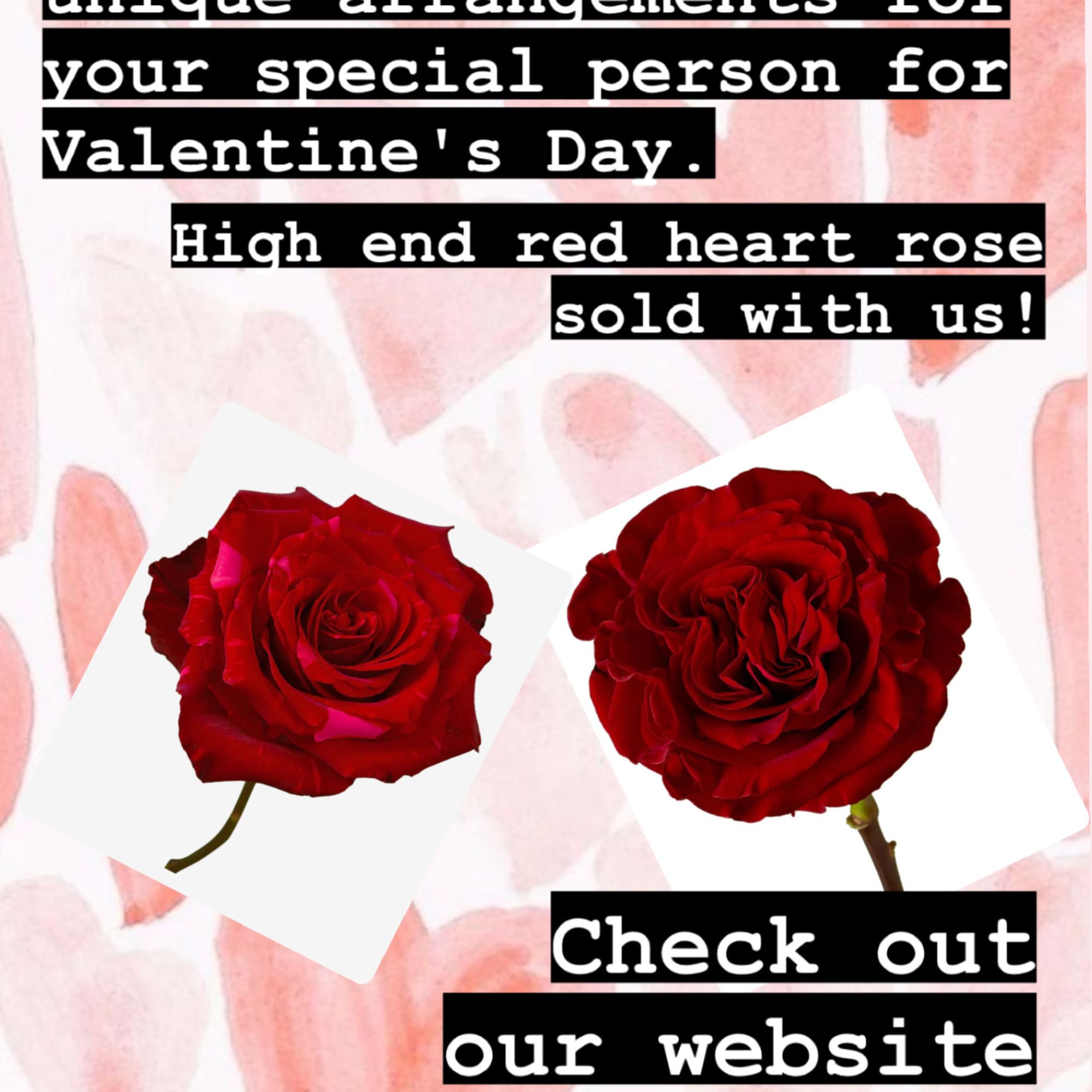 Mix roses arrangement plus greenery , with extra decoration will warms up