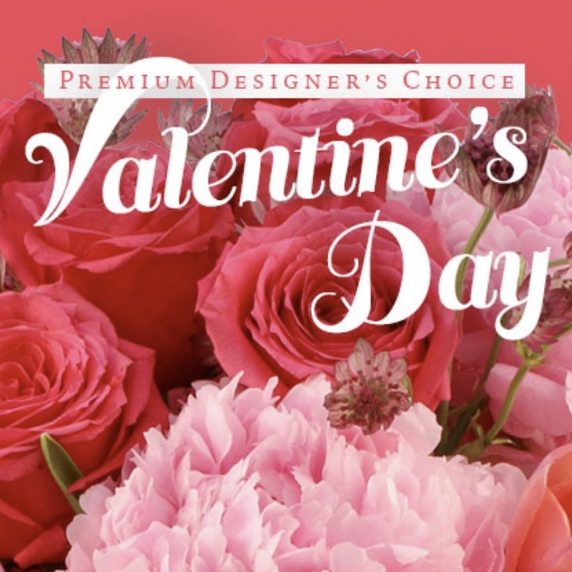 Mix flowers, Valentines Colors ( red , pink, white ,  Fresh