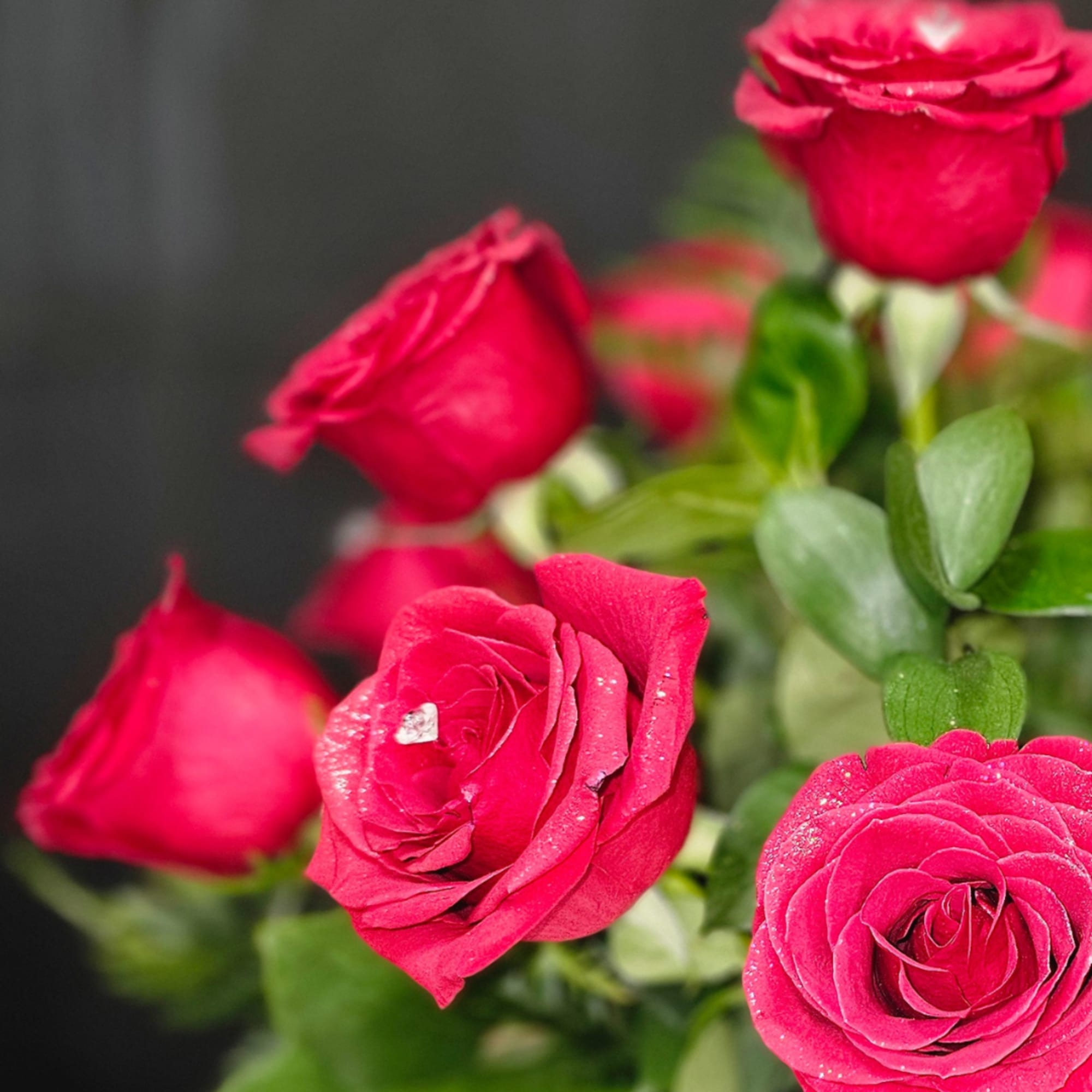 The pictures do not do this arrangement justice! Pristine White Rose Soiree