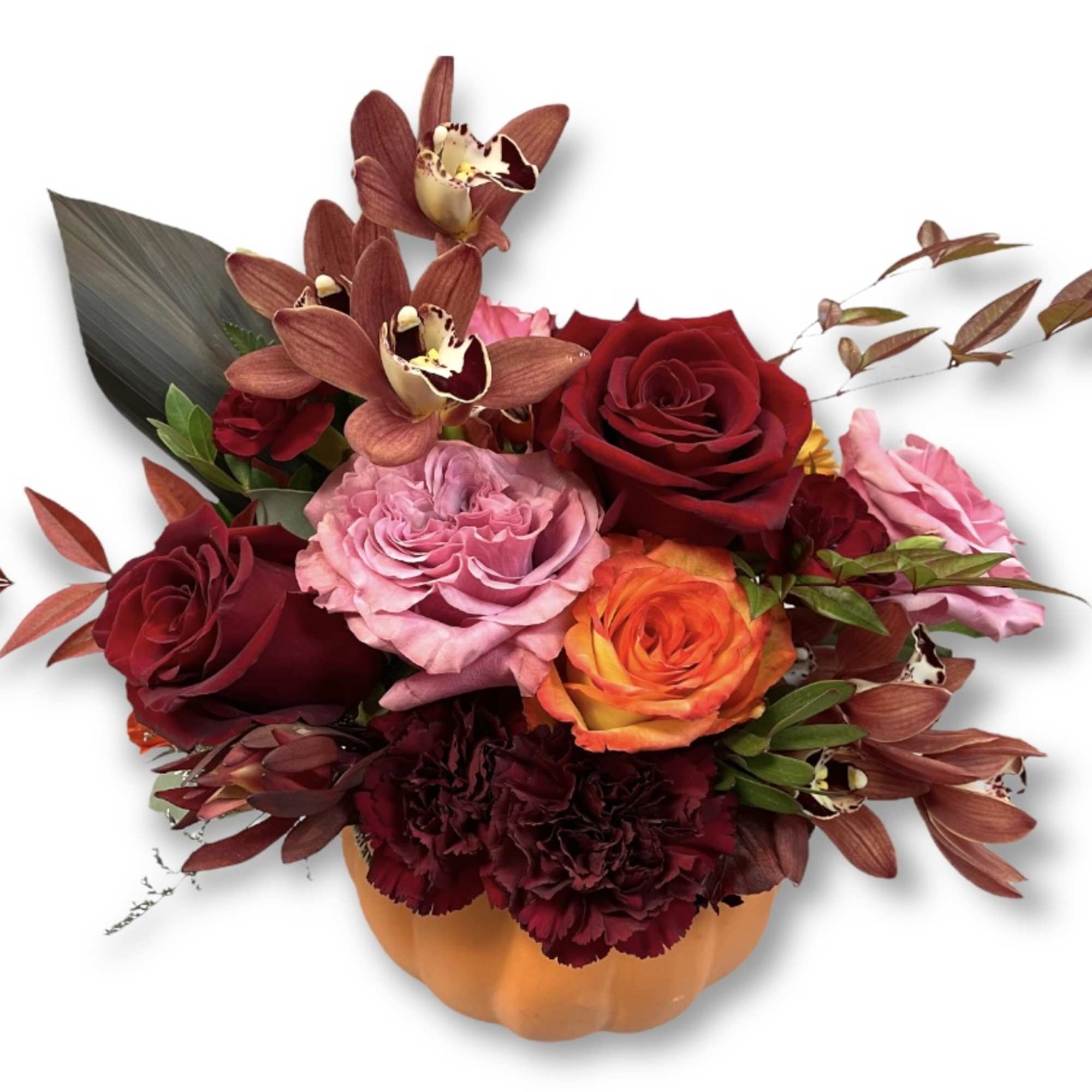 Welcome Fall with this Give Thanks gorgeous arrangement that would fit every