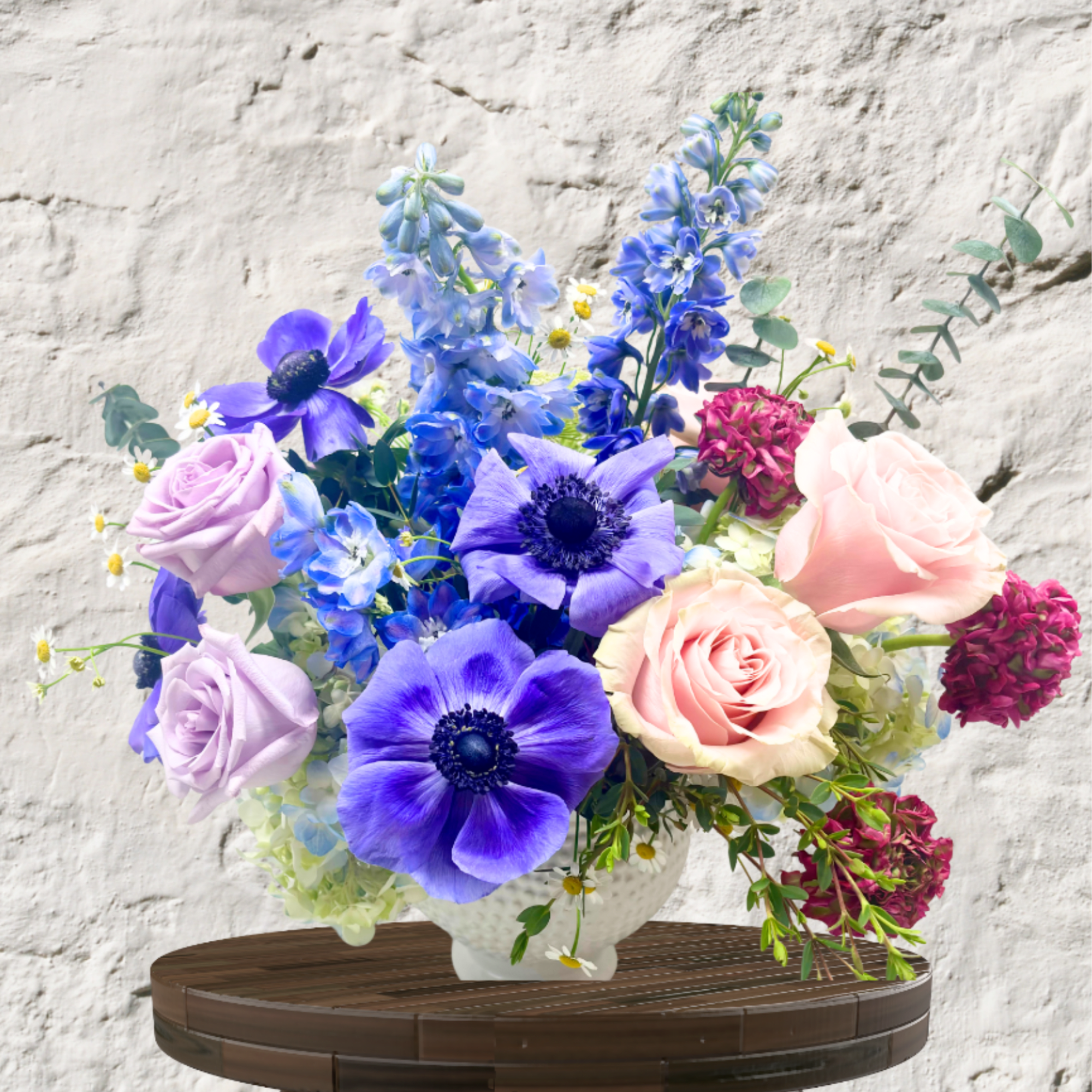 The Twilight Serenade
Ethereal Blues. Romantic Pastels. Textured Sophistication.

The Twilight Serenade is a