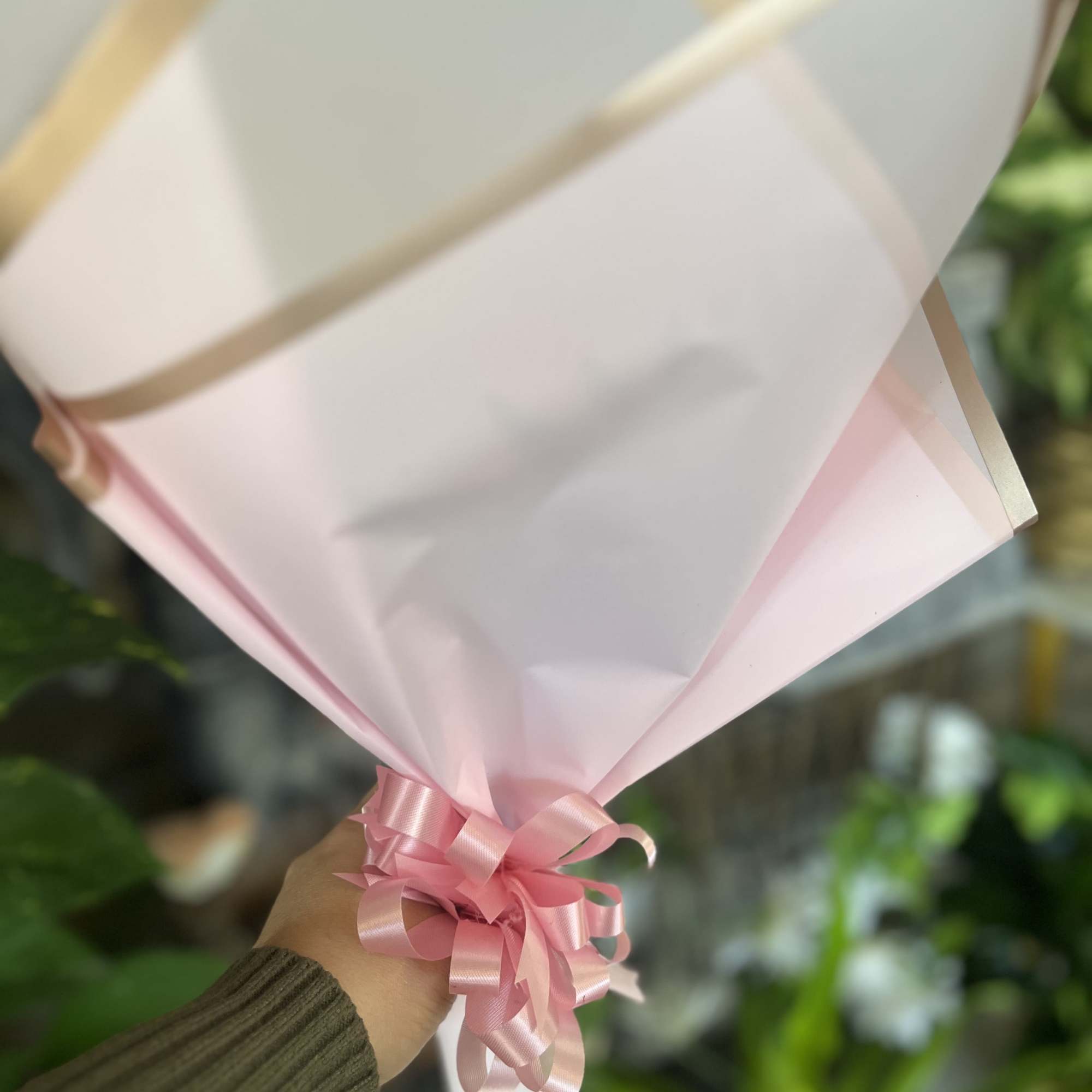 Fresh flowers bouquet 
Includes banner add banner message to notes to florist