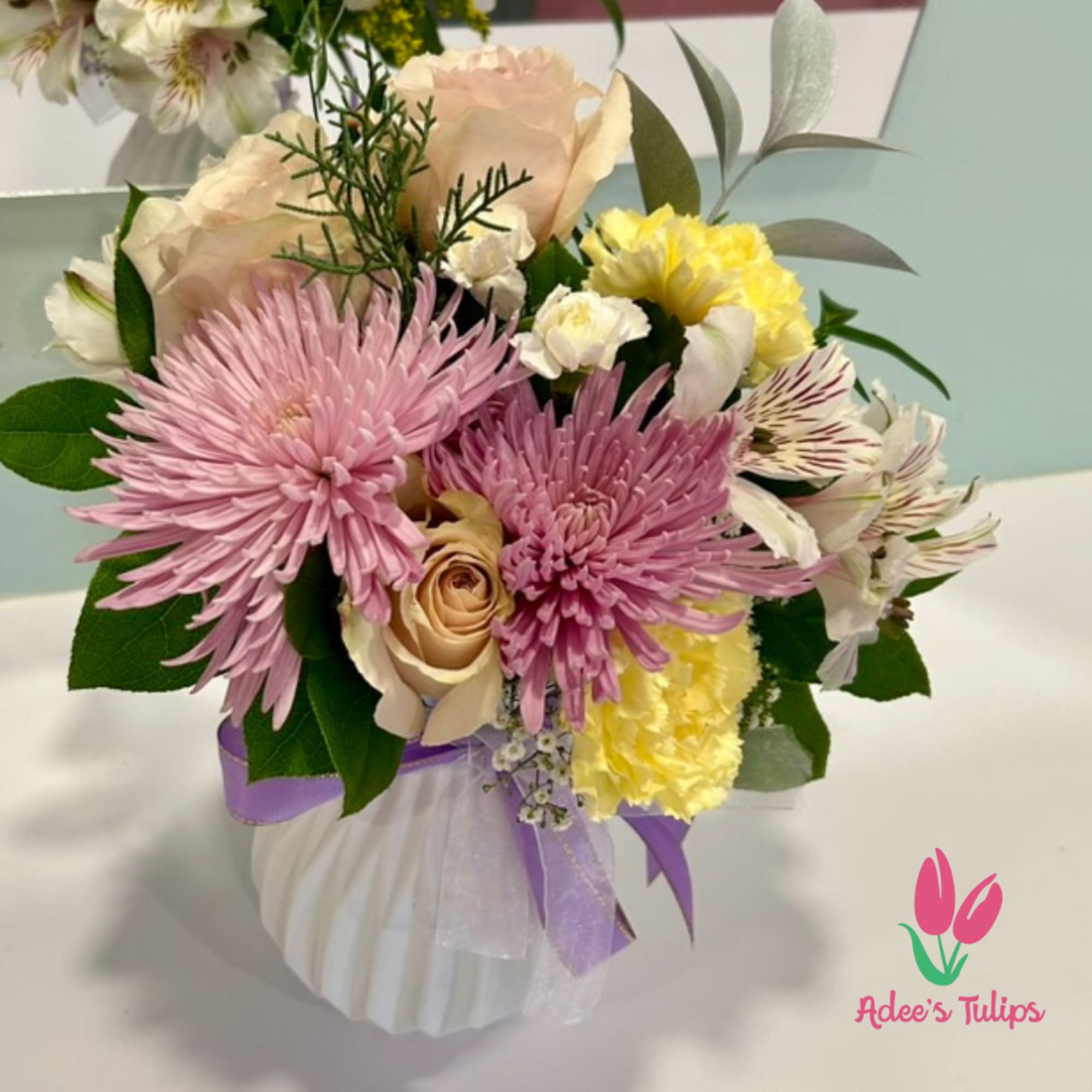This vase arrangement is the perfect gift for someone special in your
