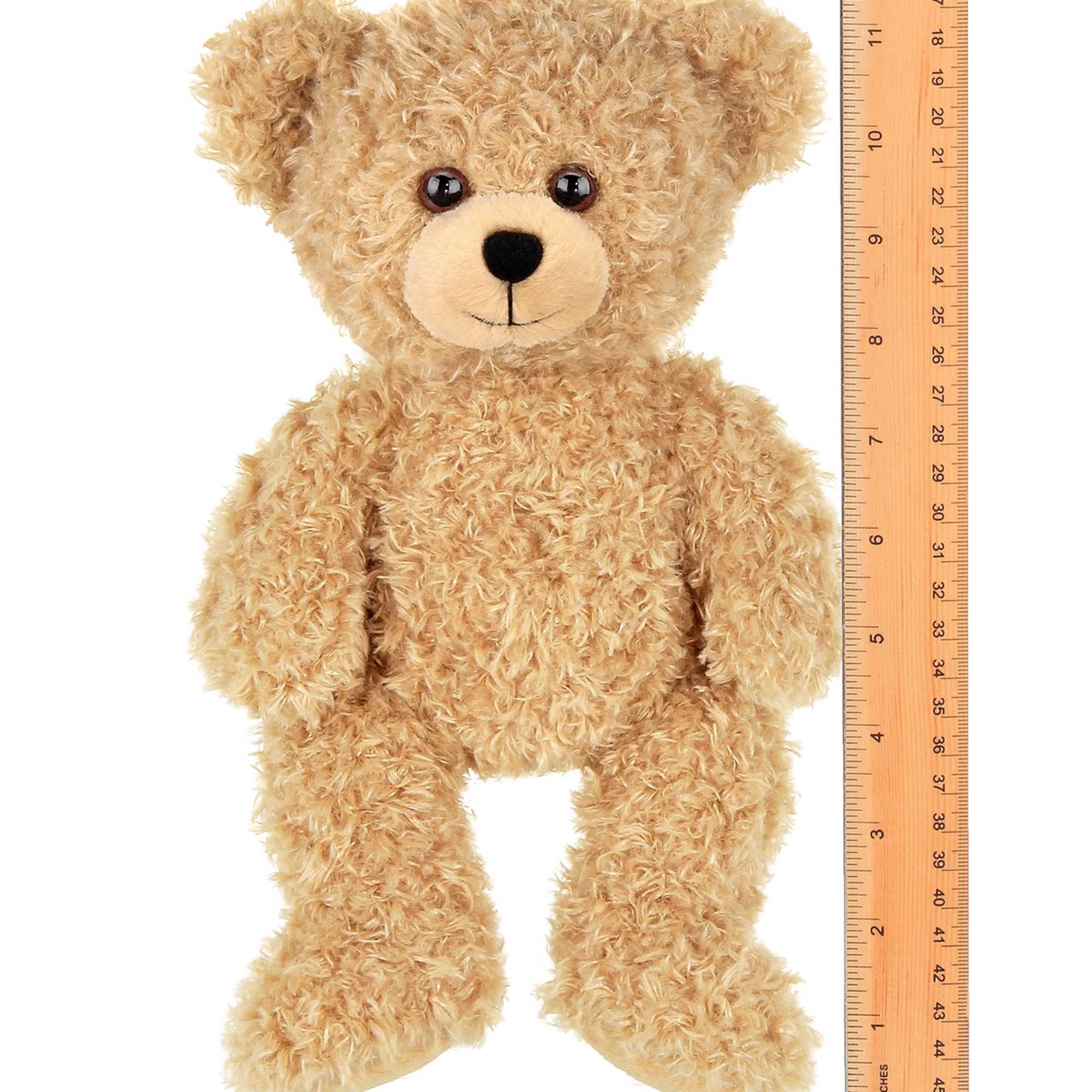 A classic plush teddy bear, perfect for any occasion