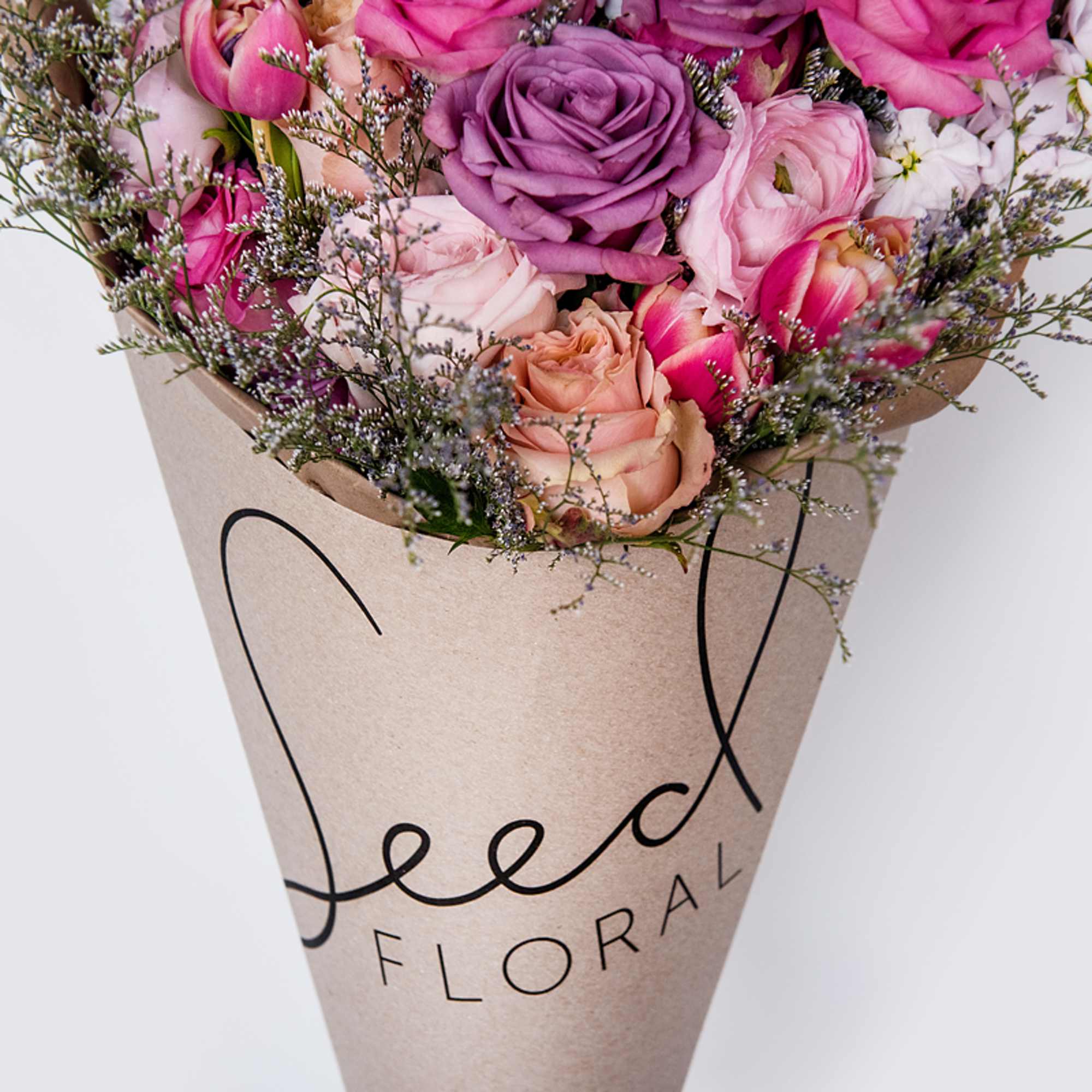 Send joy with our Lush Bouquet! This stunning arrangement features fresh roses