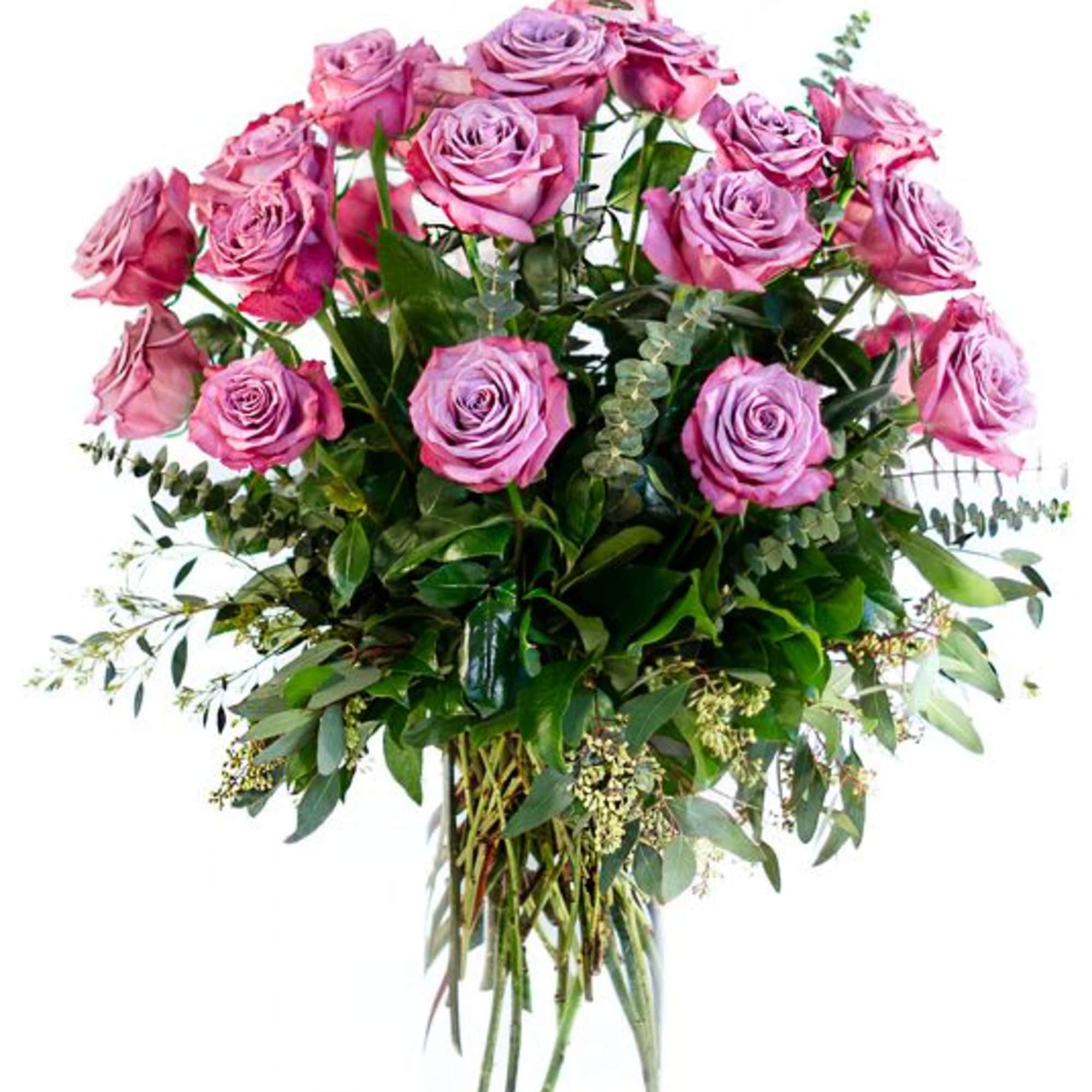 This arrangement is the perfect "pick-me-up" to brighten someone's day. The Dozen