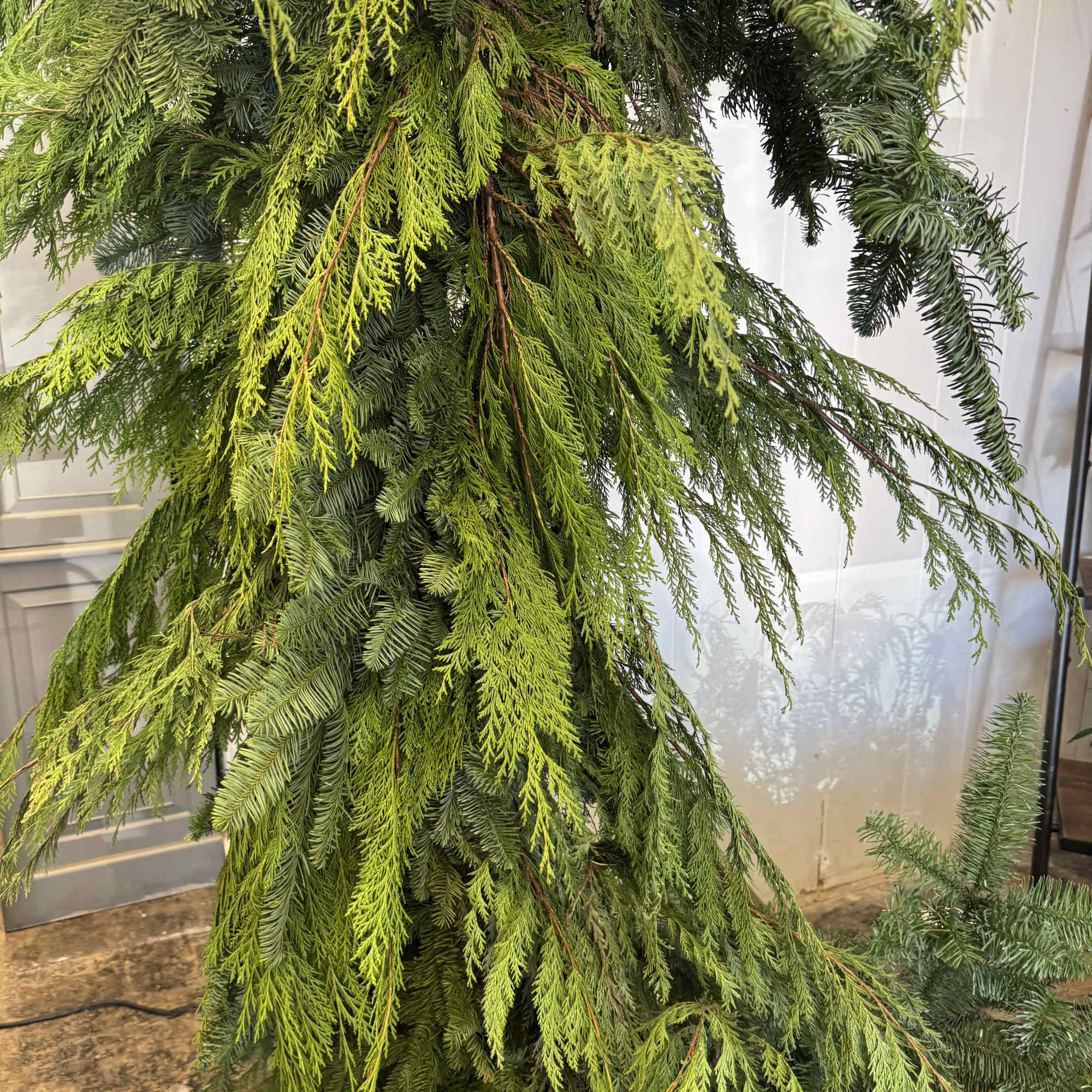 Custom Christmas or greens garland. Perfect to accentuate any tablescape for all